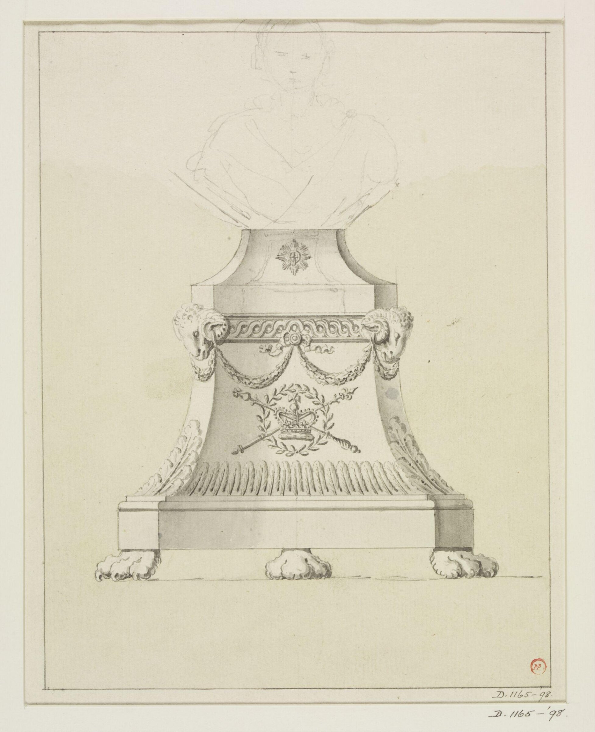 Drawing, Nicholas Maskall, 18th century - 19th century