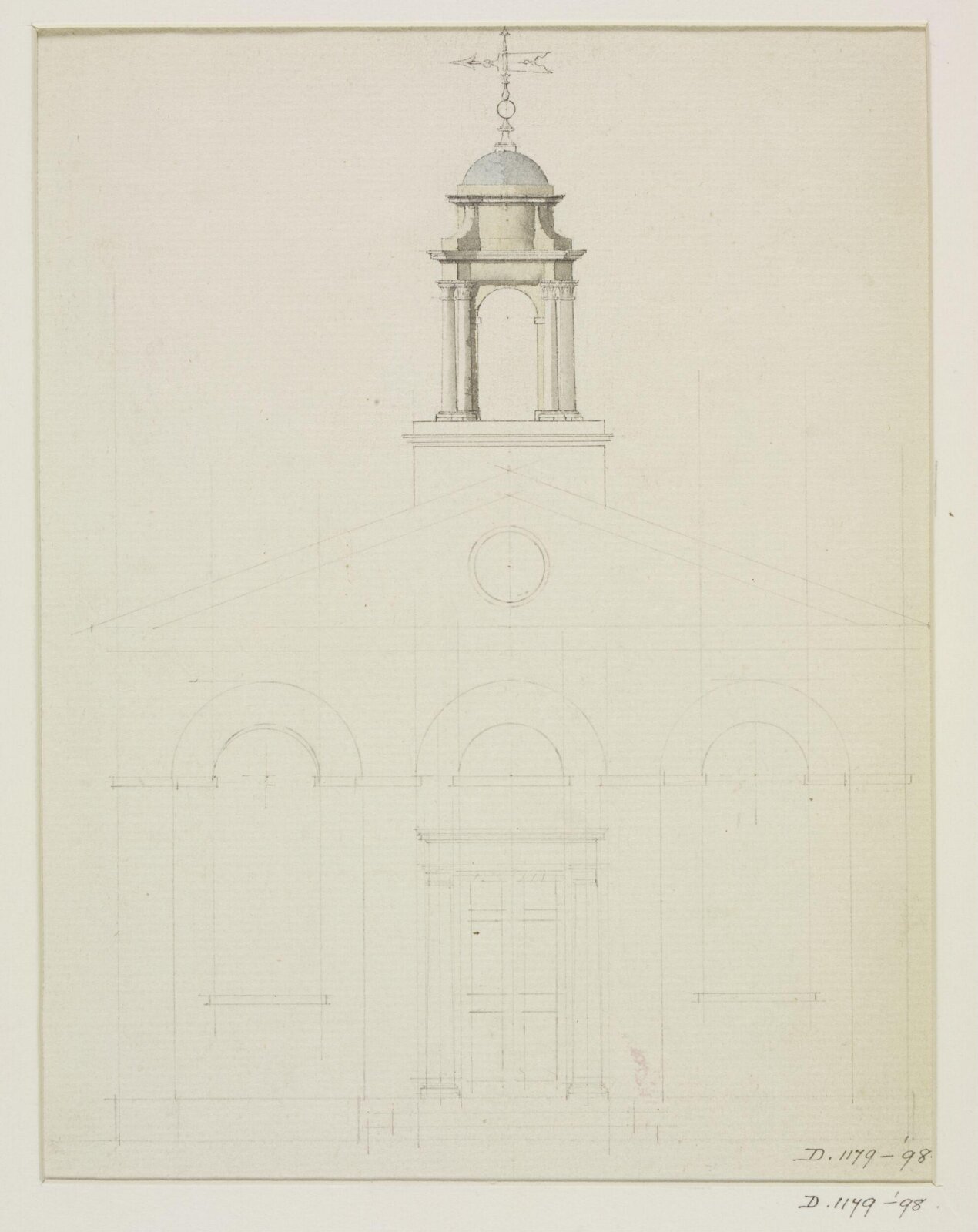 Drawing, Joseph Thornthwaite, 1774-98