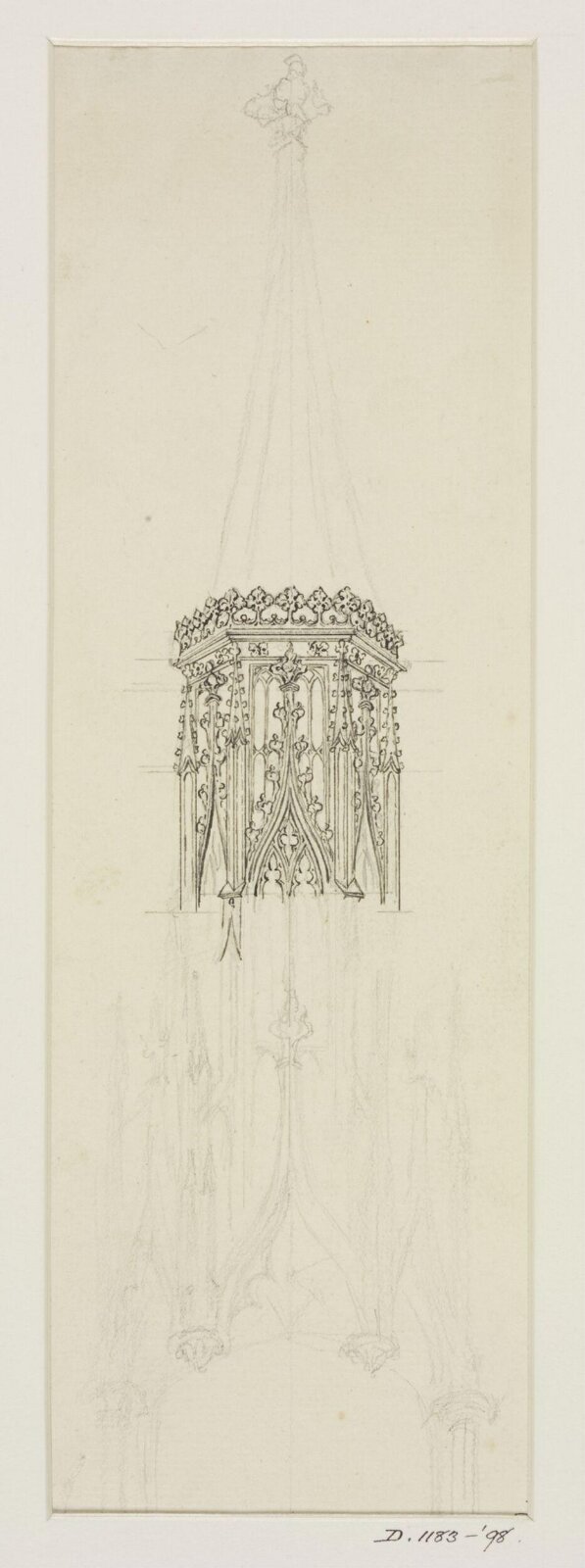 Drawing, Joseph Thornthwaite, 1774-98