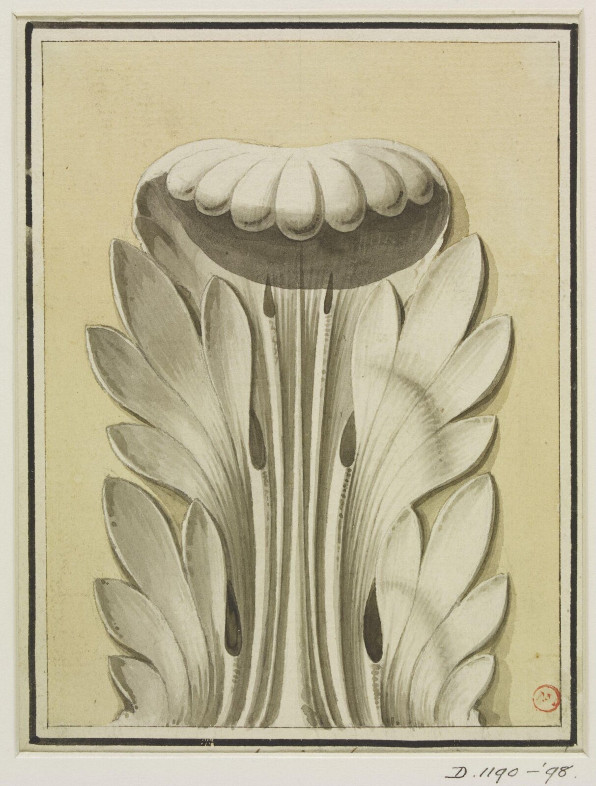 Drawing, Joseph Thornthwaite, 1774-98