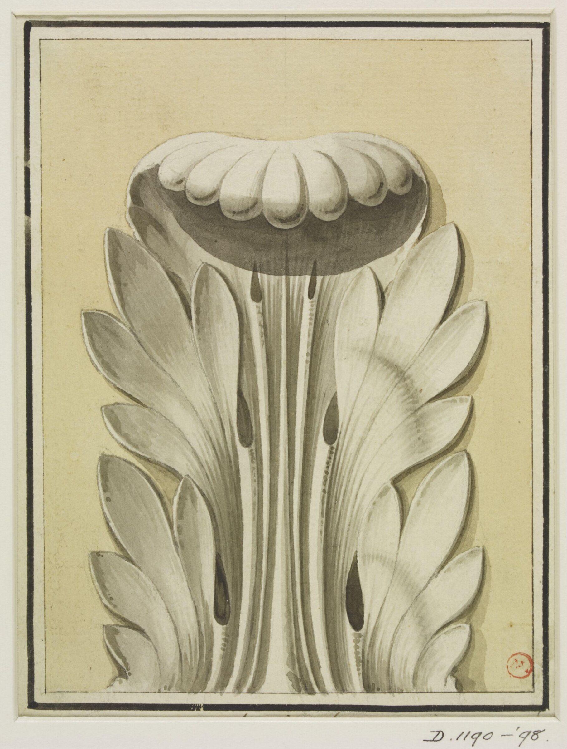 Drawing, Joseph Thornthwaite, 1774-98