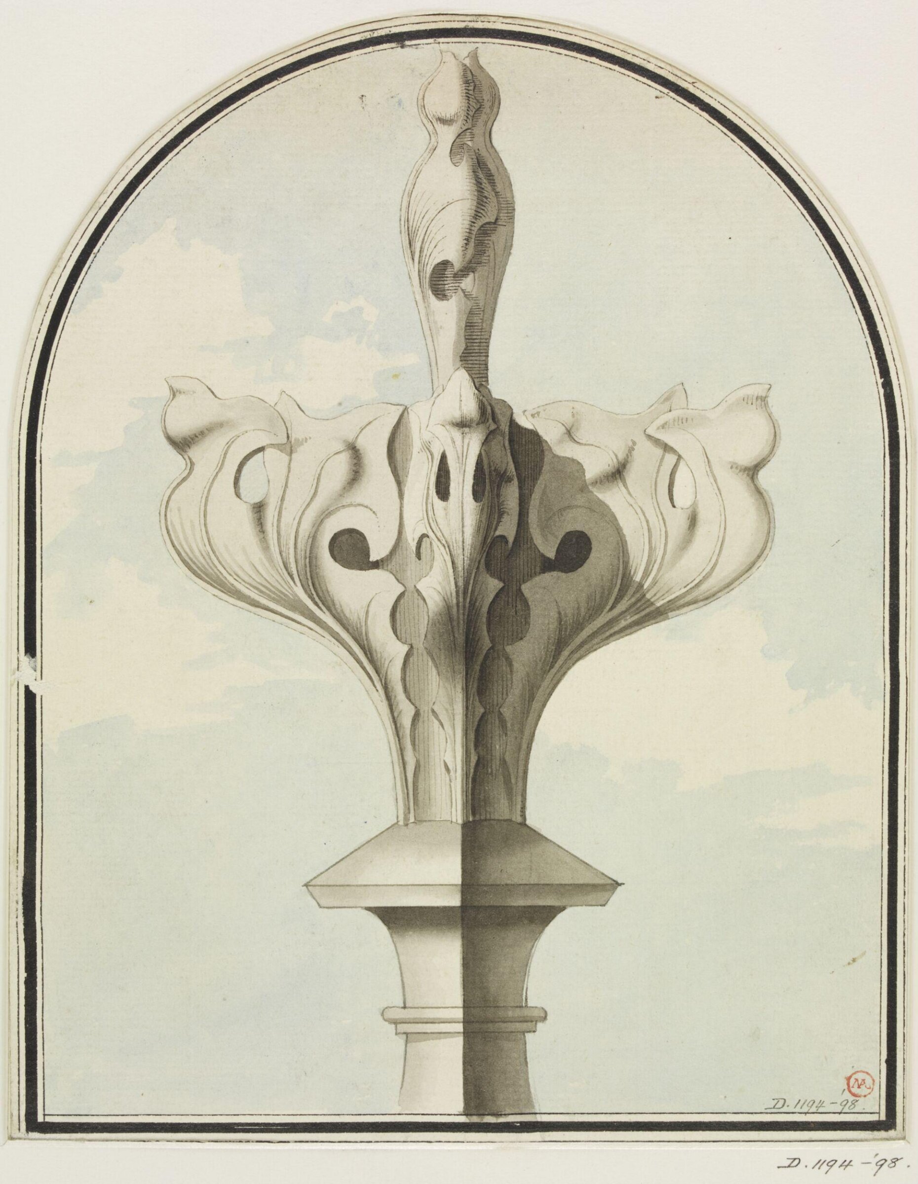 Drawing, Joseph Thornthwaite, 1774-98