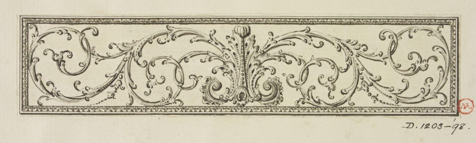 Drawing, Joseph Thornthwaite, 1774-98