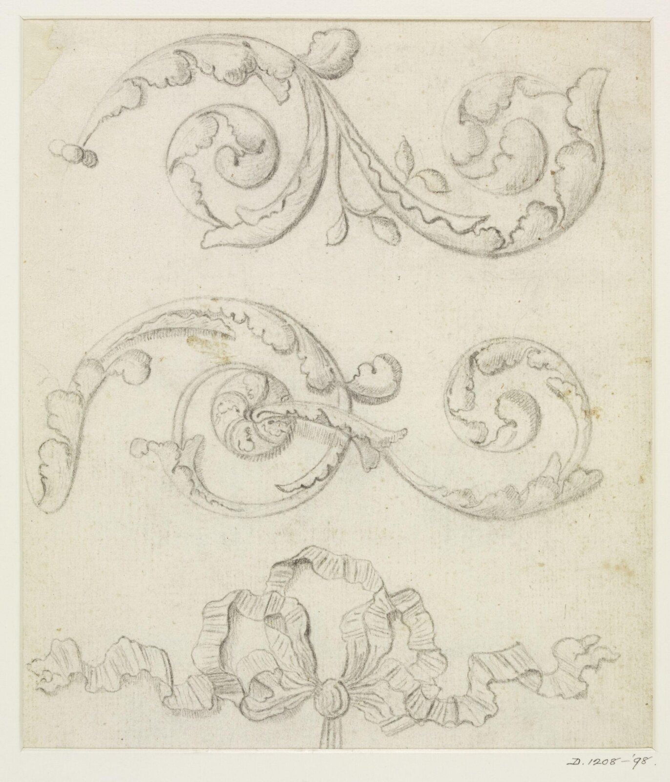 Drawing, Joseph Thornthwaite, 1774-98