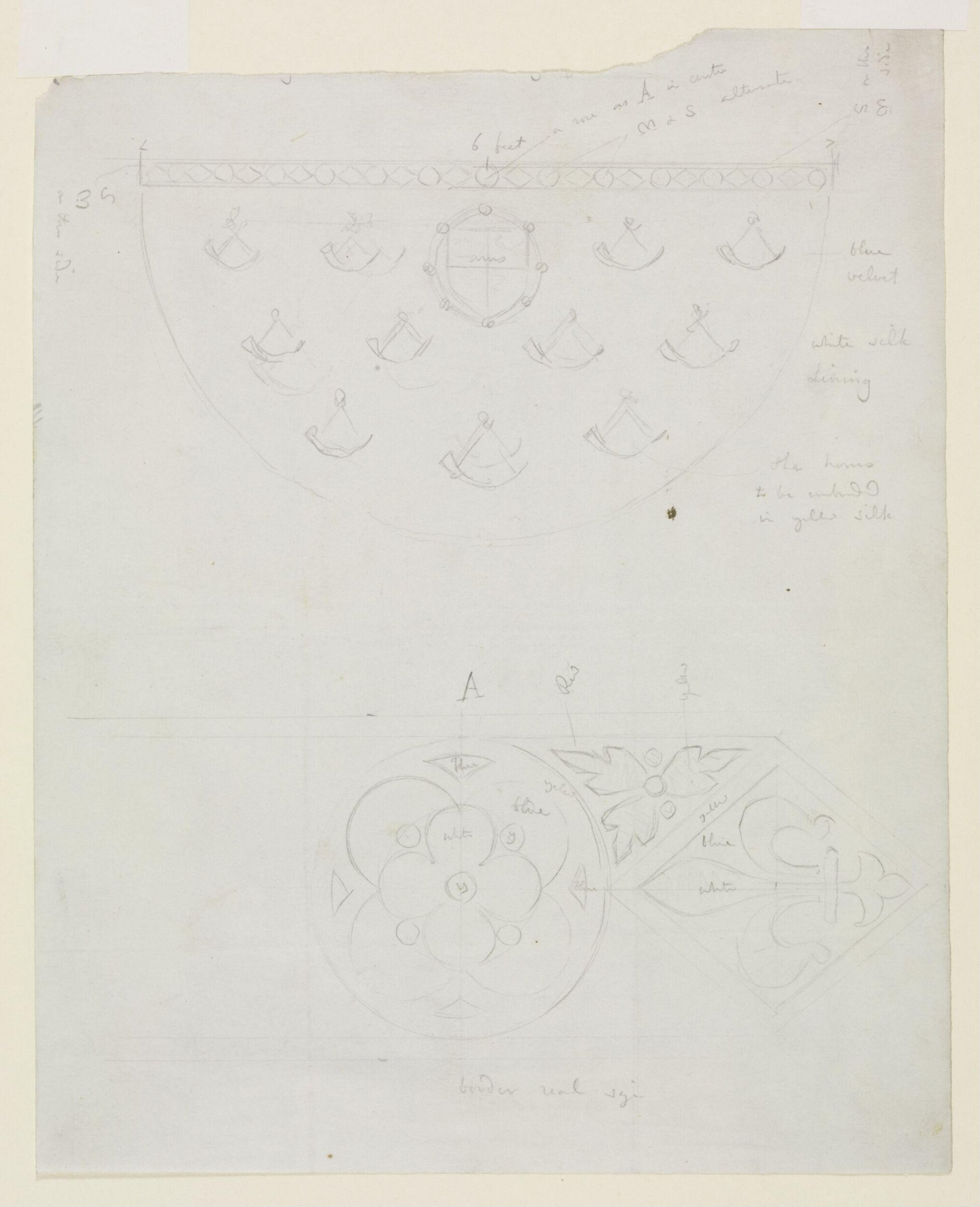 Drawing, A.W.N. Pugin, October 1847
