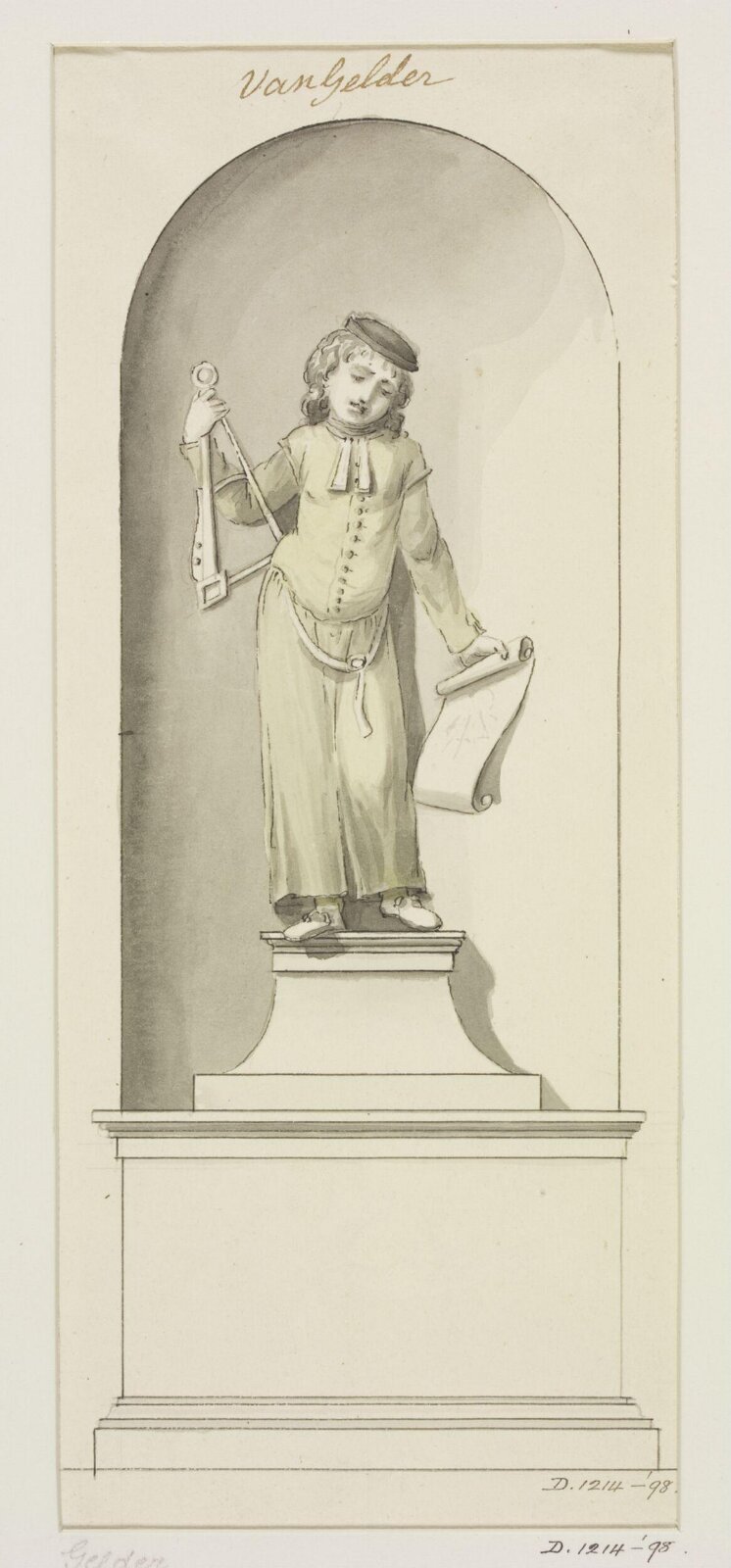 Drawing, Peter Matthias Van Gelder, 1759-1809