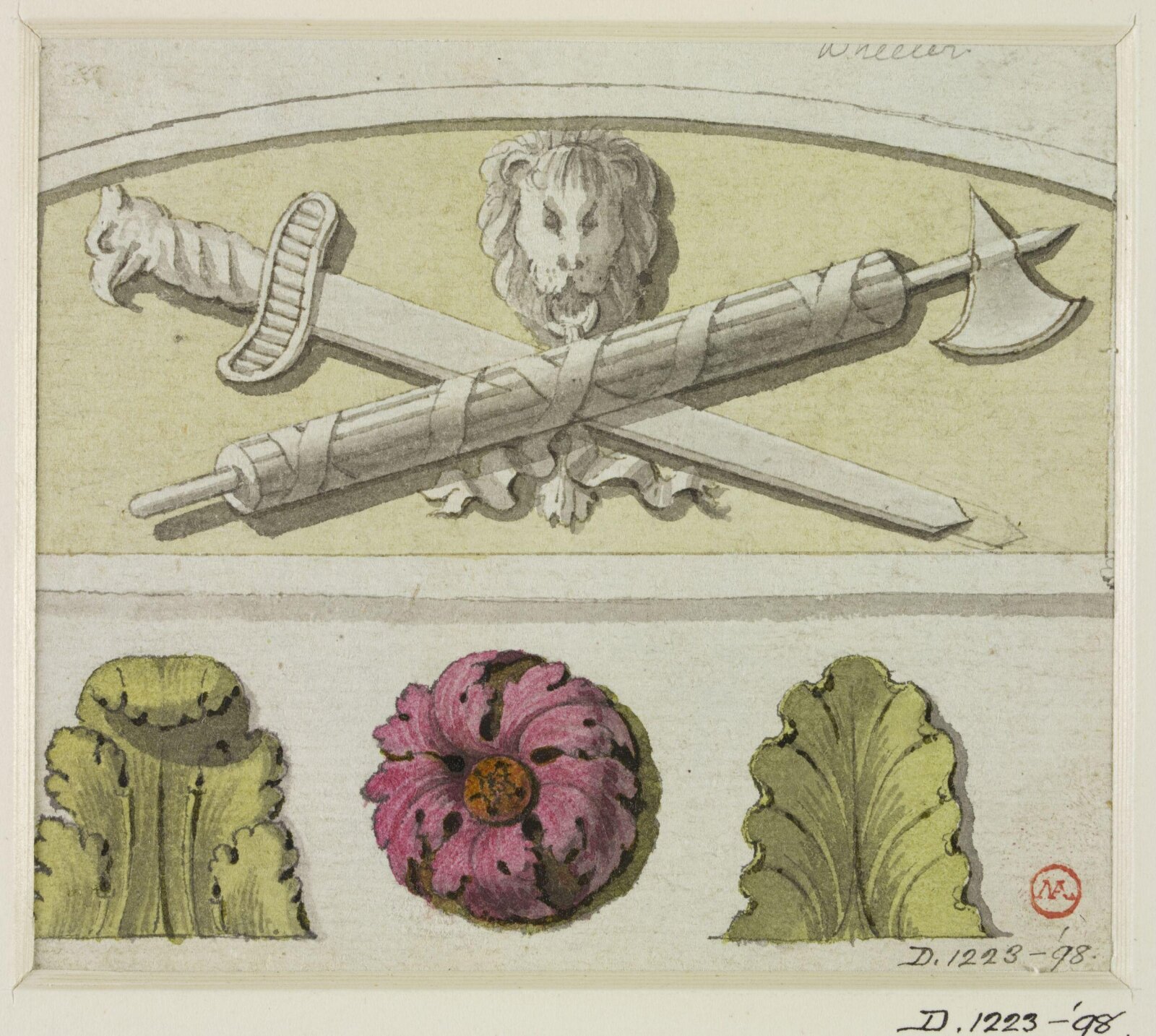 Drawing, George Wheeler, 18th century - 19th century