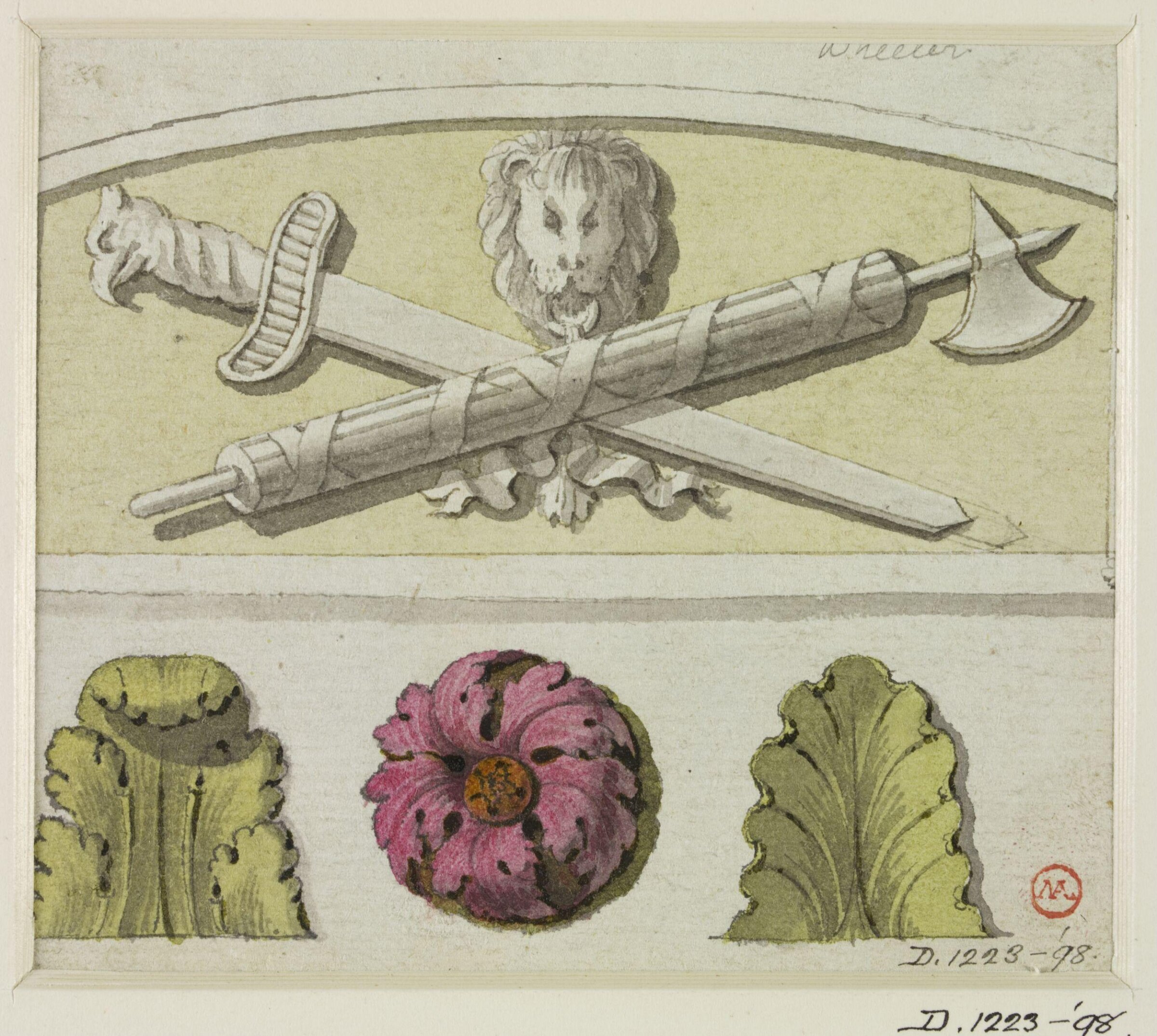 Drawing, George Wheeler, 18th century - 19th century