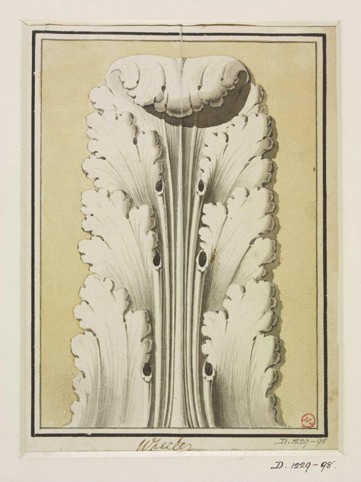 Drawing, George Wheeler, 18th century - 19th century