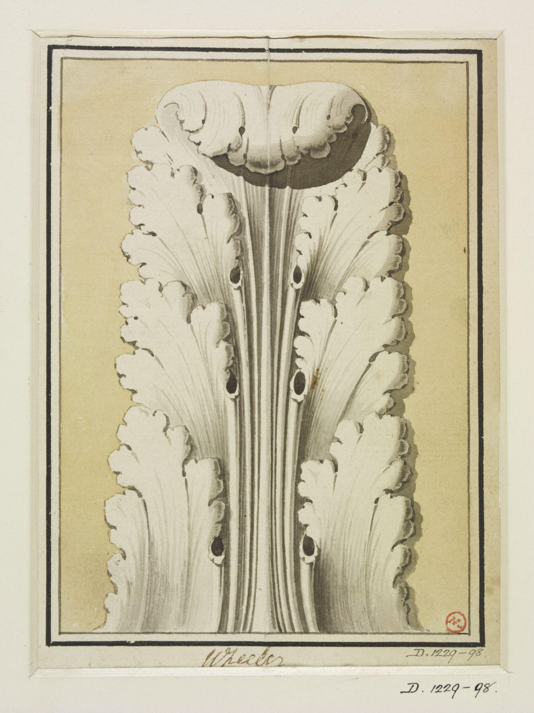 Drawing, George Wheeler, 18th century - 19th century