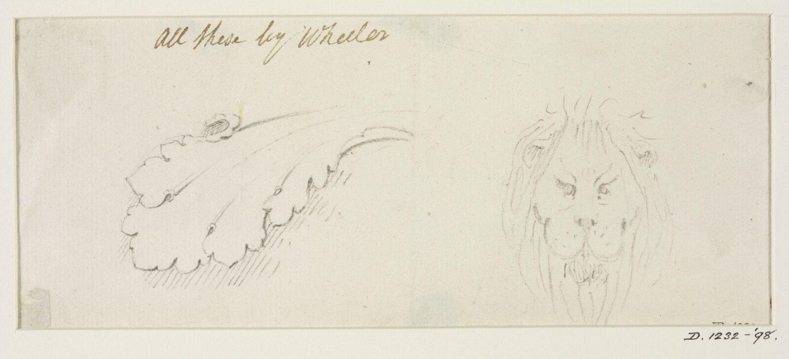 Drawing, George Wheeler, 18th century - 19th century