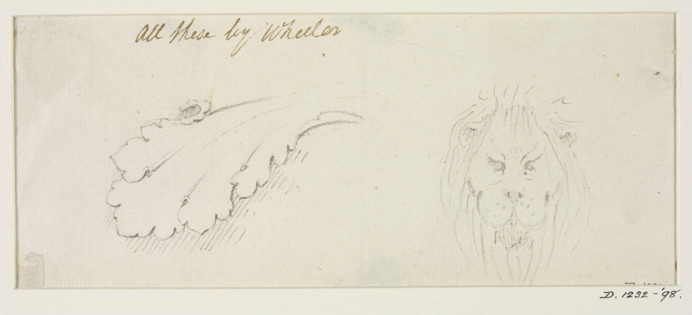 Drawing, George Wheeler, 18th century - 19th century