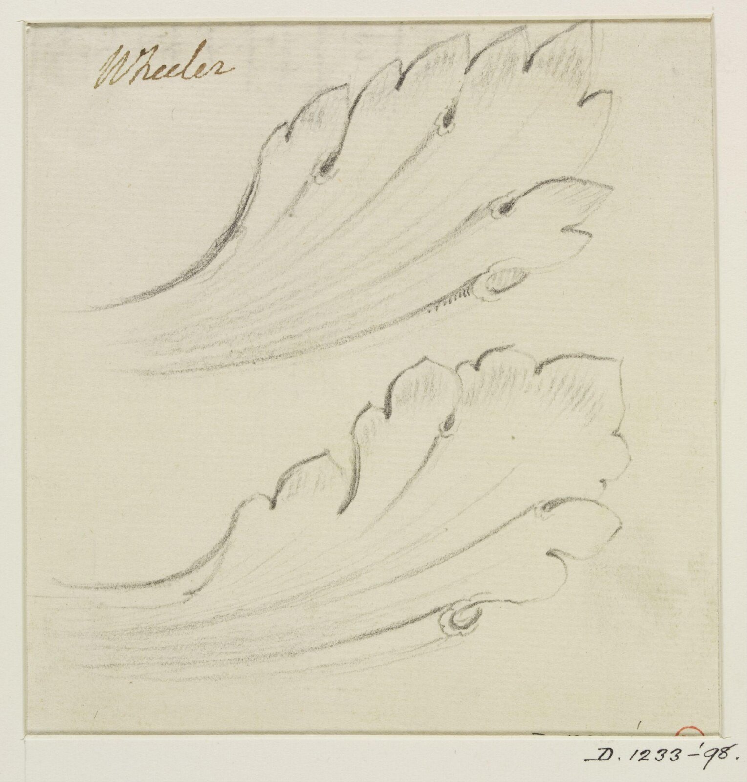 Drawing, George Wheeler, 18th century - 19th century