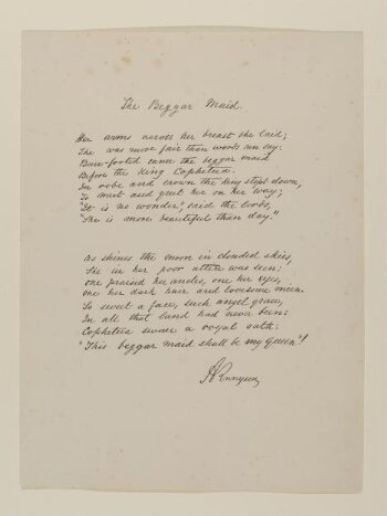 the may queen poem