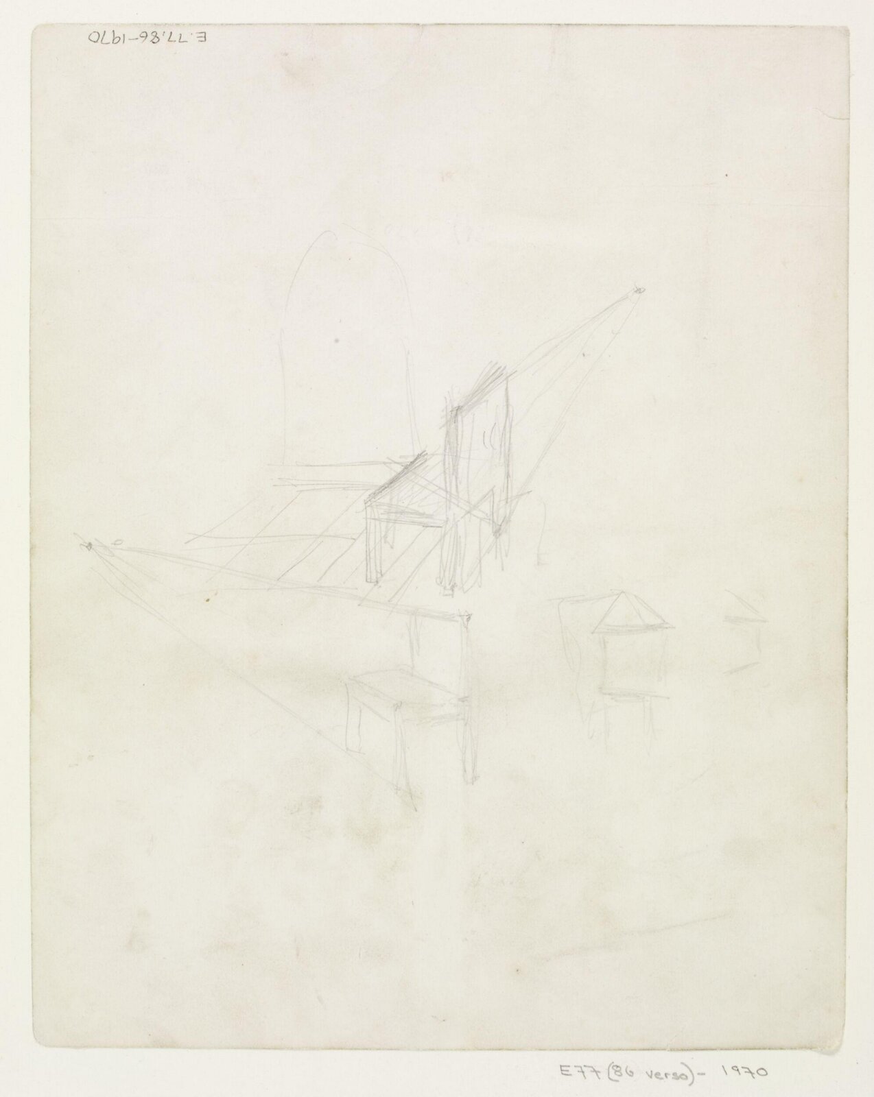Drawing, A.W.N. Pugin, c. 1839-52