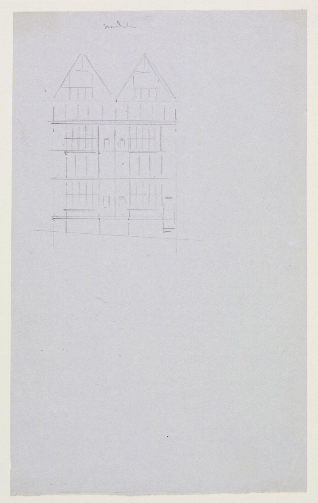 Drawing, A.W.N. Pugin