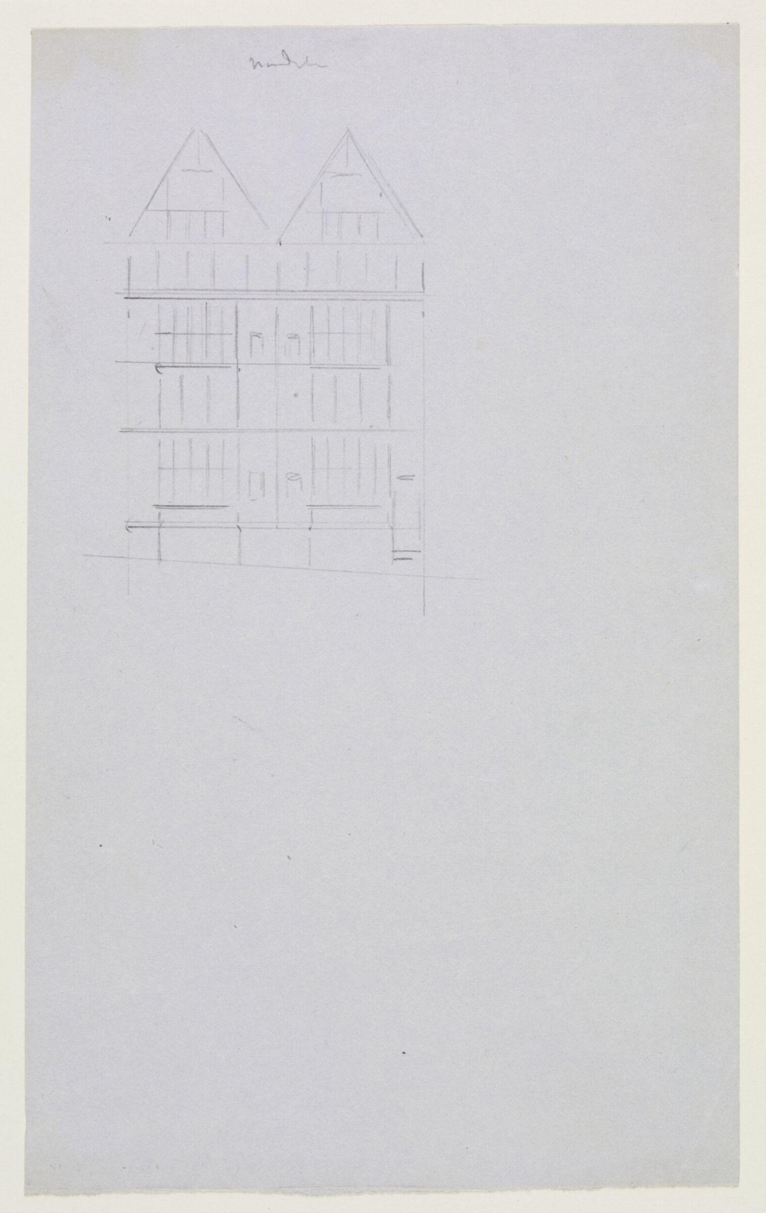 Drawing, A.W.N. Pugin