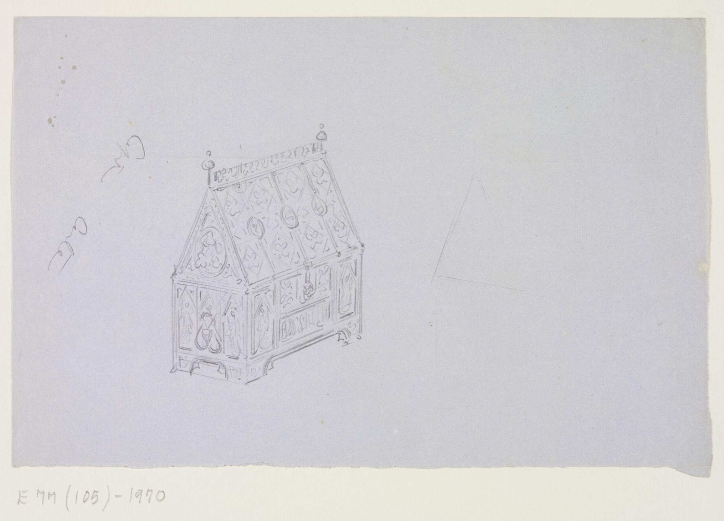 Drawing, A.W.N. Pugin, c. 1839-52