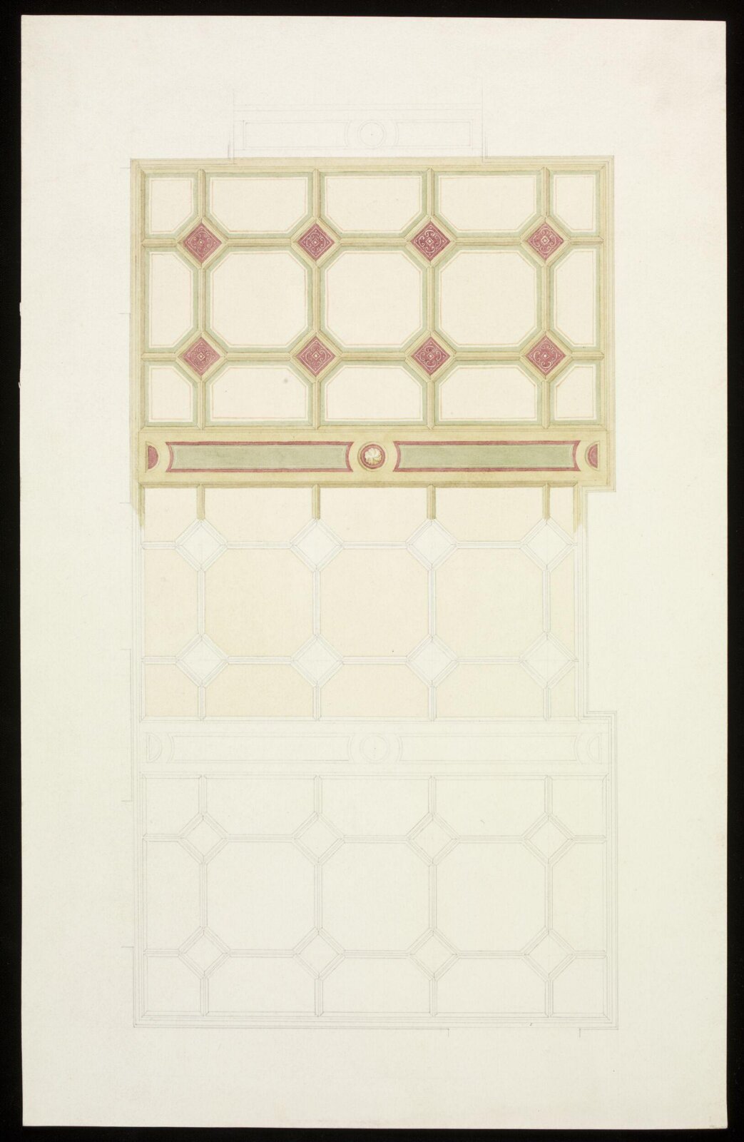 Drawing, John Gregory Crace, 1850-1880