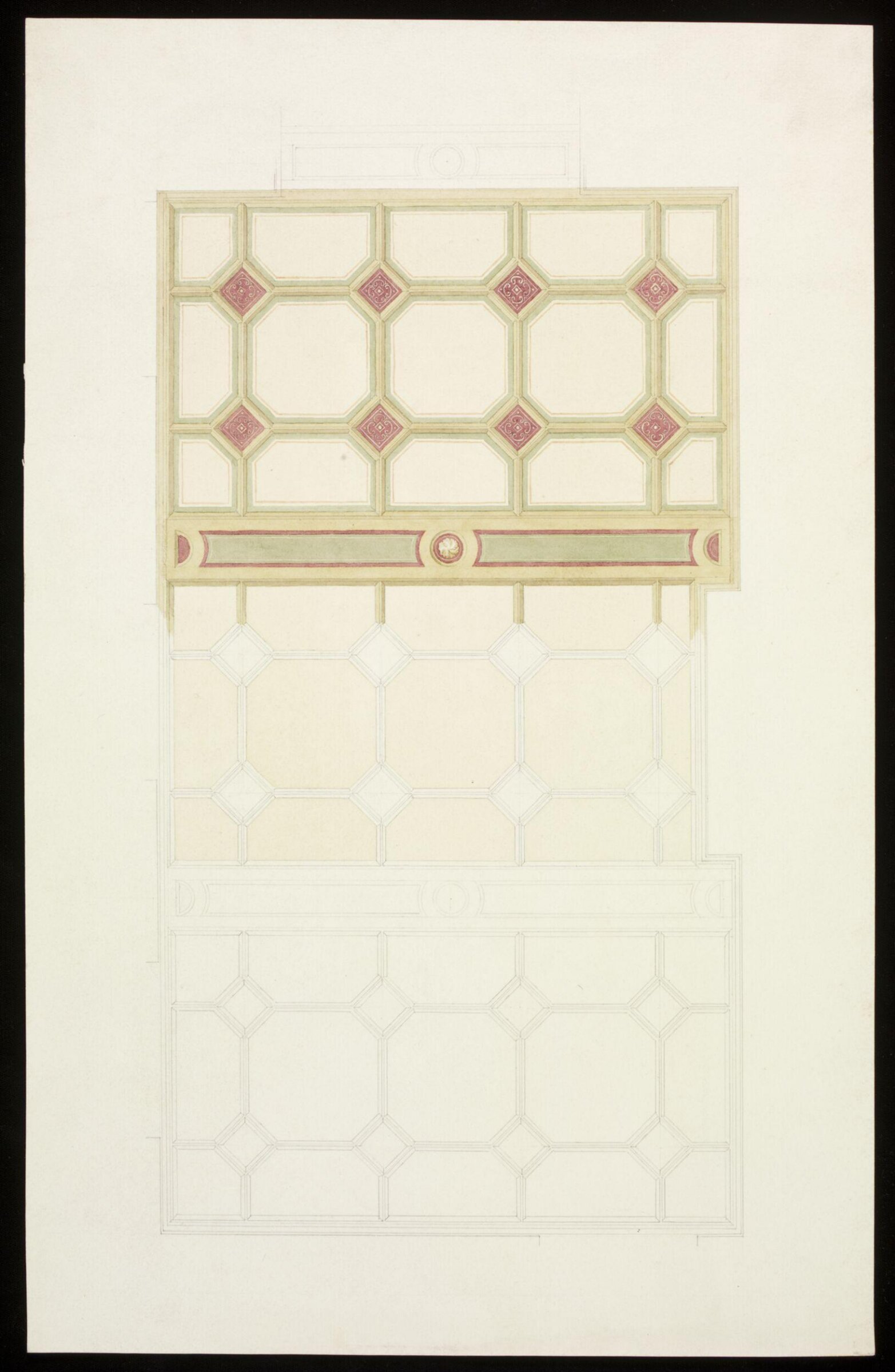 Drawing, John Gregory Crace, 1850-1880