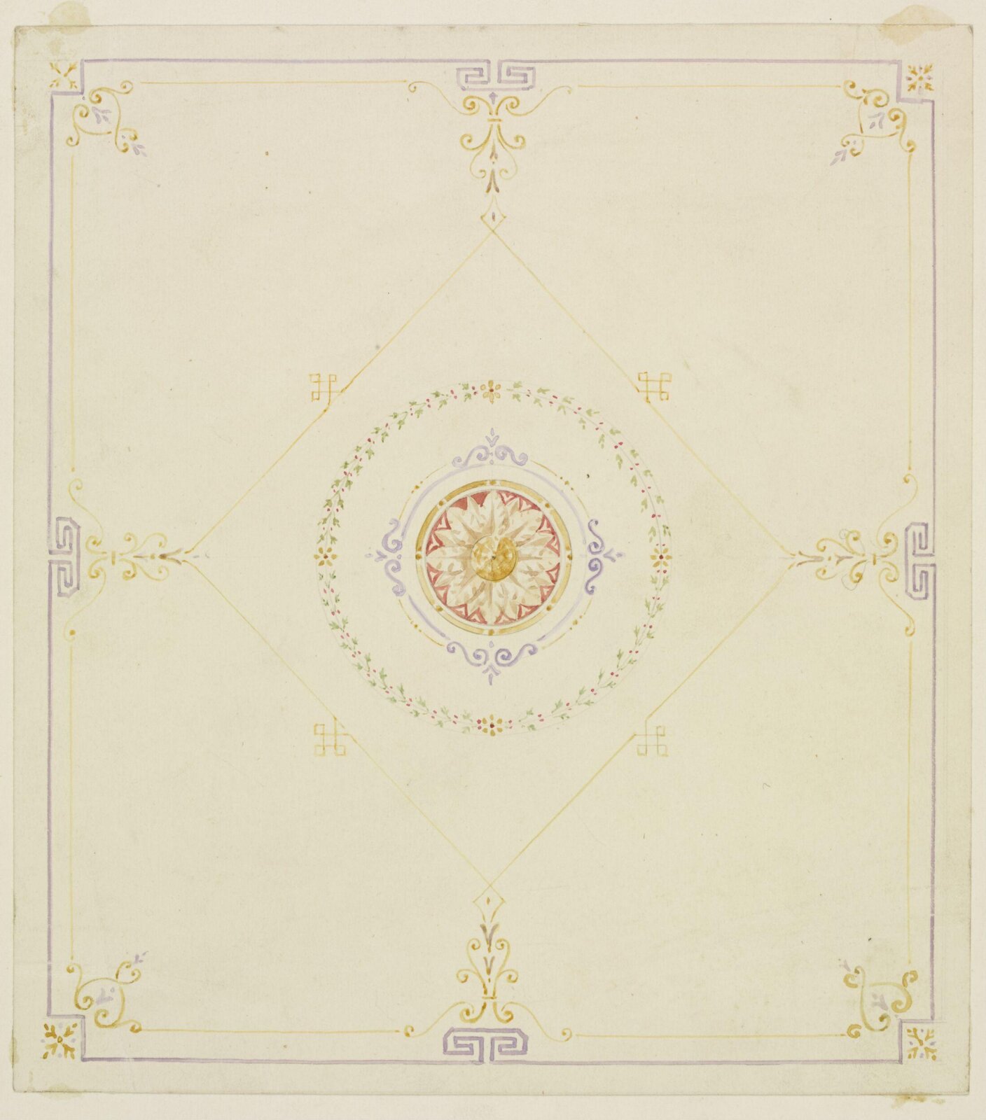 Drawing, John Gregory Crace, 1850-1880