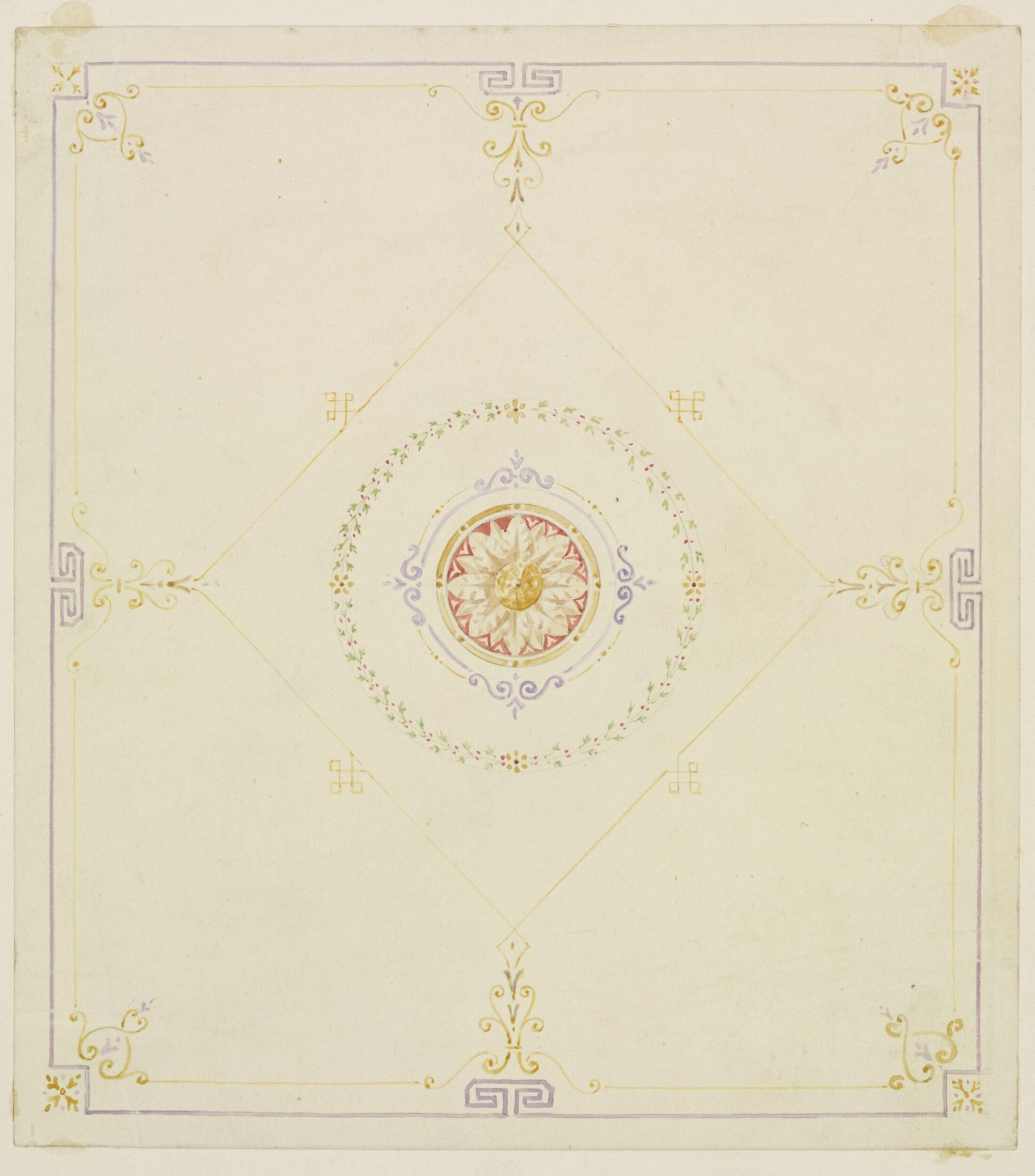 Drawing, John Gregory Crace, 1850-1880