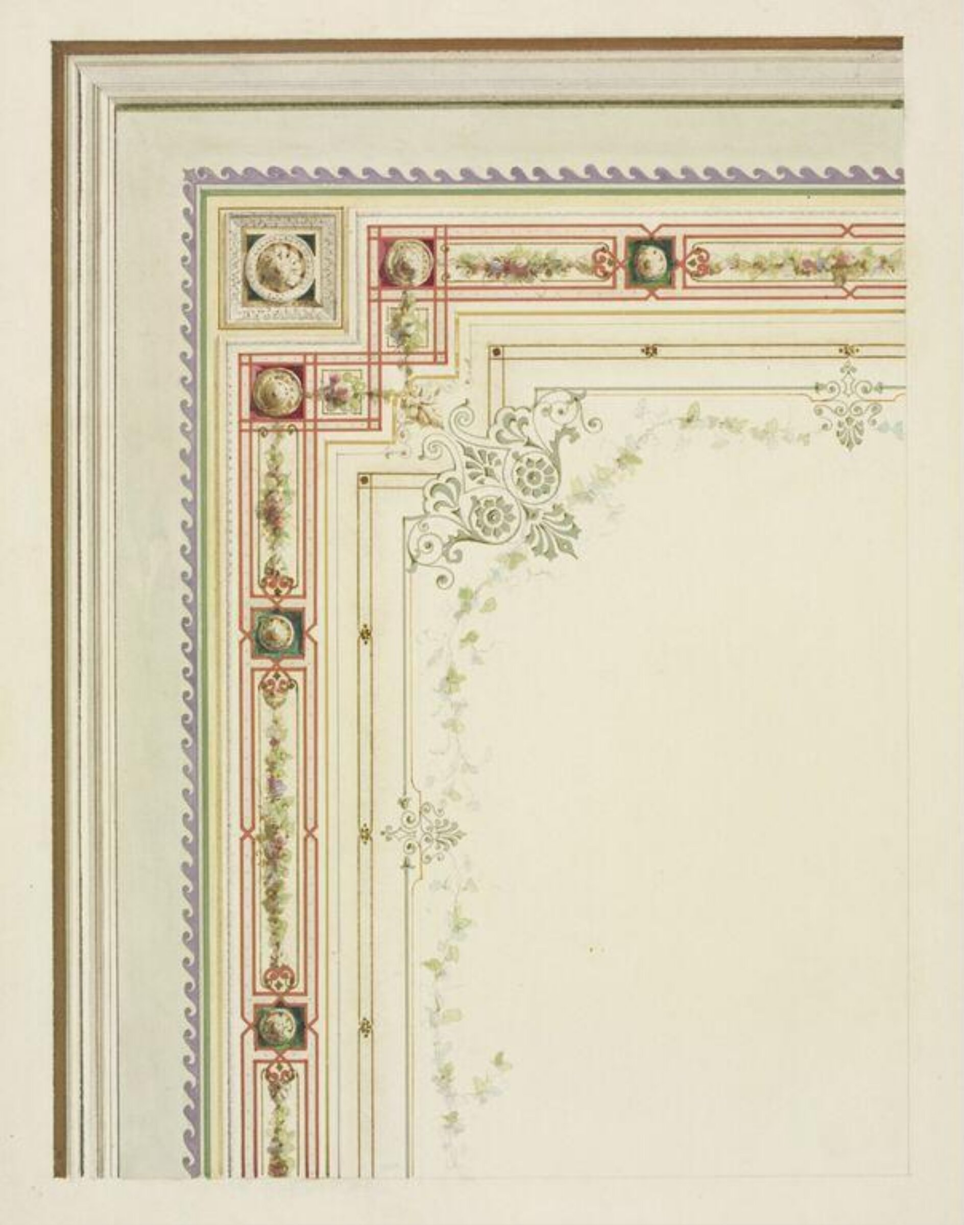 Drawing, John Gregory Crace, c. 1840