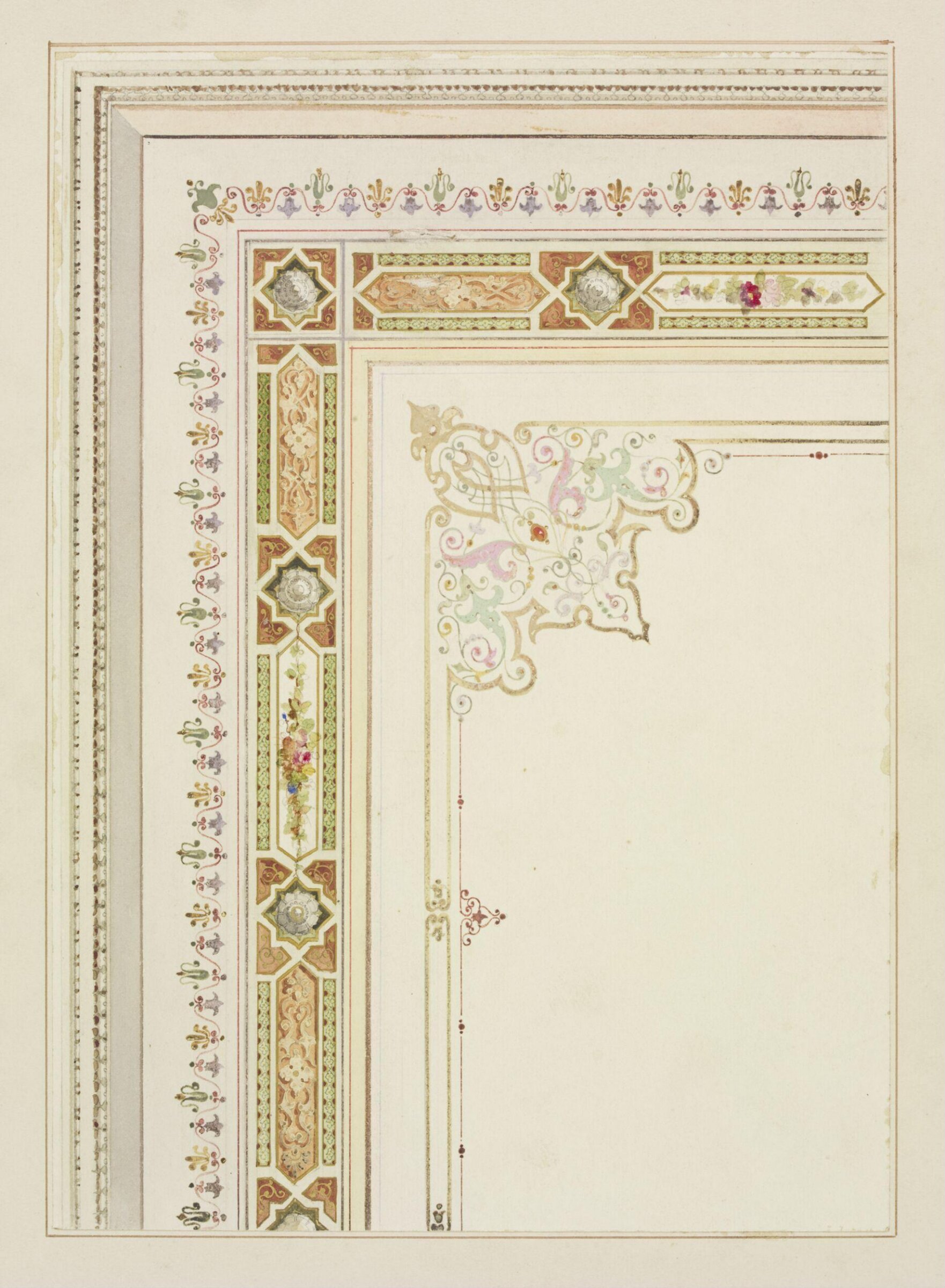 Drawing, John Gregory Crace, 1850-1880