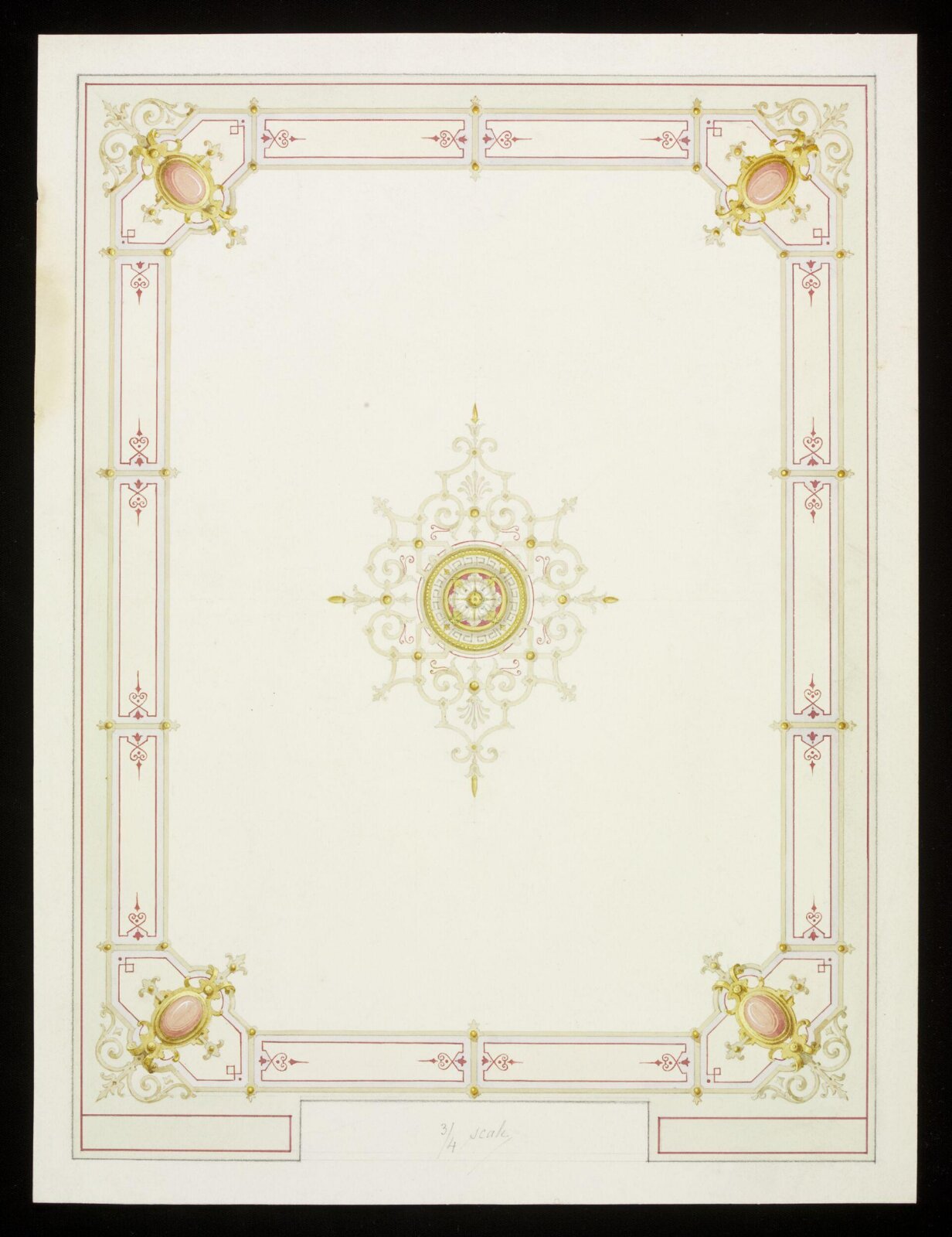 Drawing, John Gregory Crace, 1850-1880