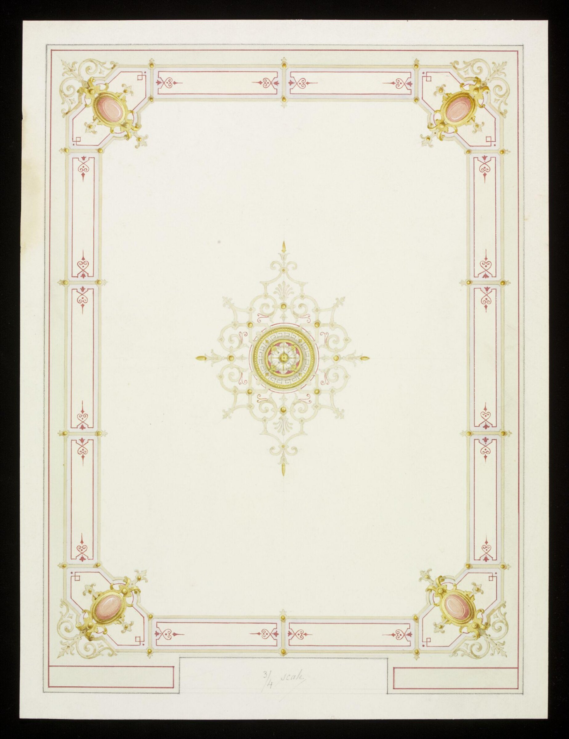 Drawing, John Gregory Crace, 1850-1880
