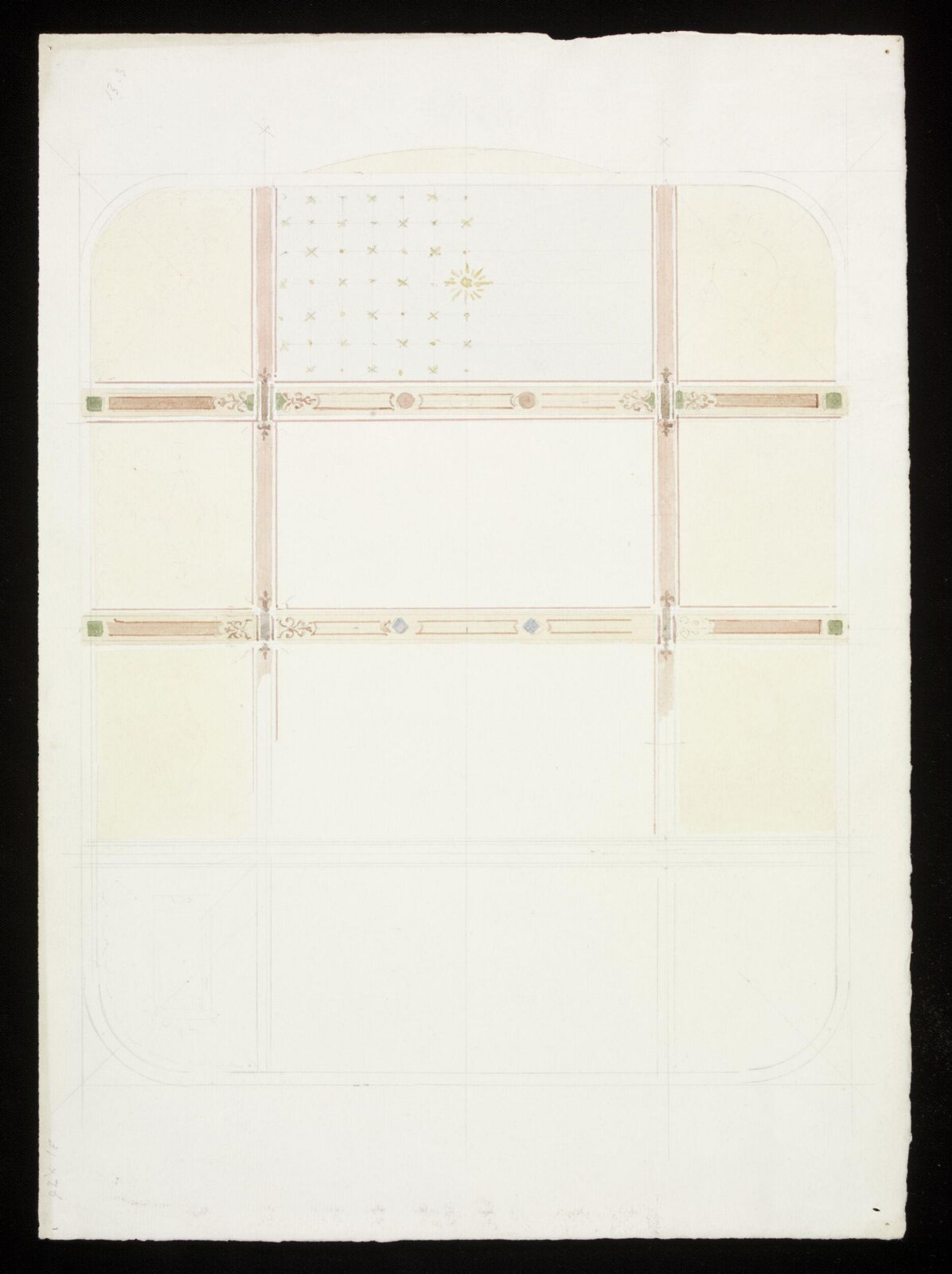 Drawing, John Dibblee Crace, c. 1906