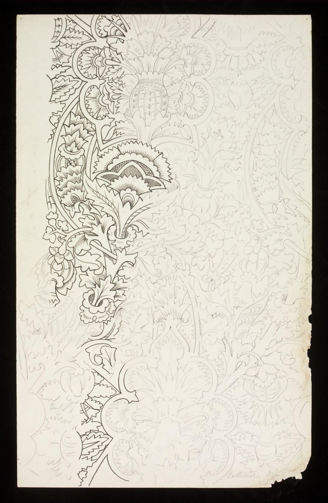 Drawing, John Gregory Crace, 1850-1880