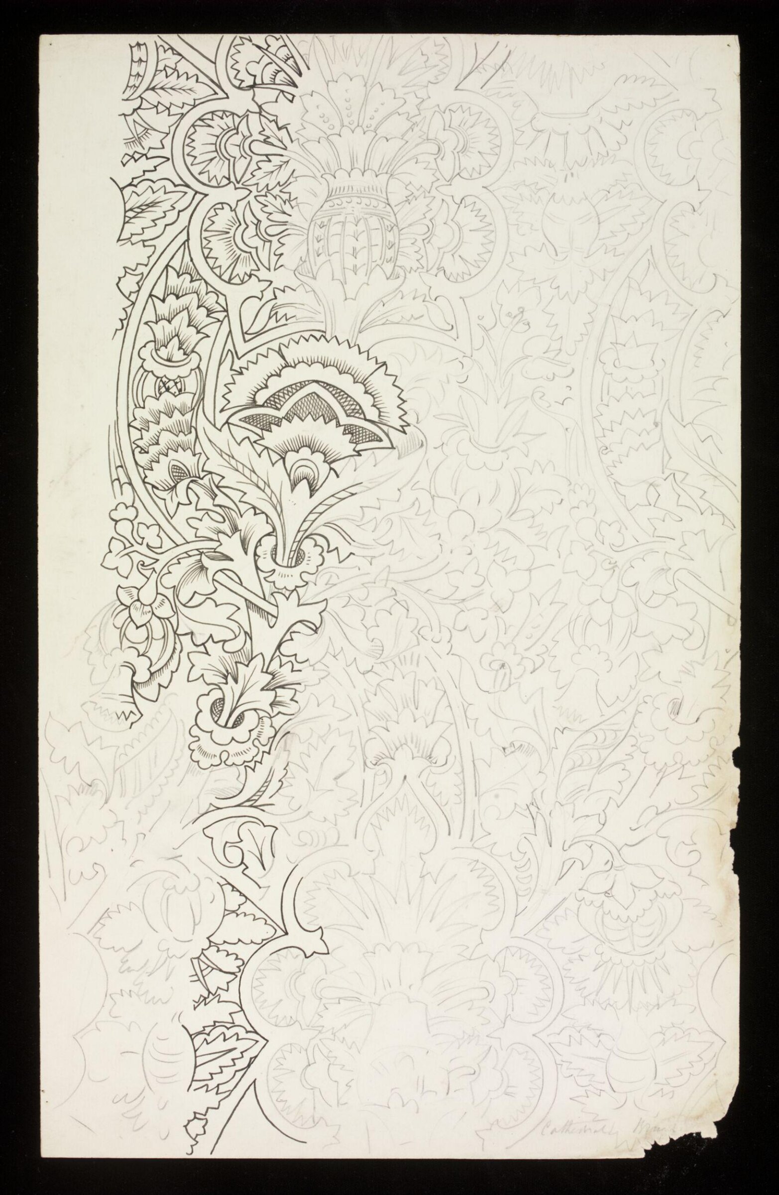 Drawing, John Gregory Crace, 1850-1880