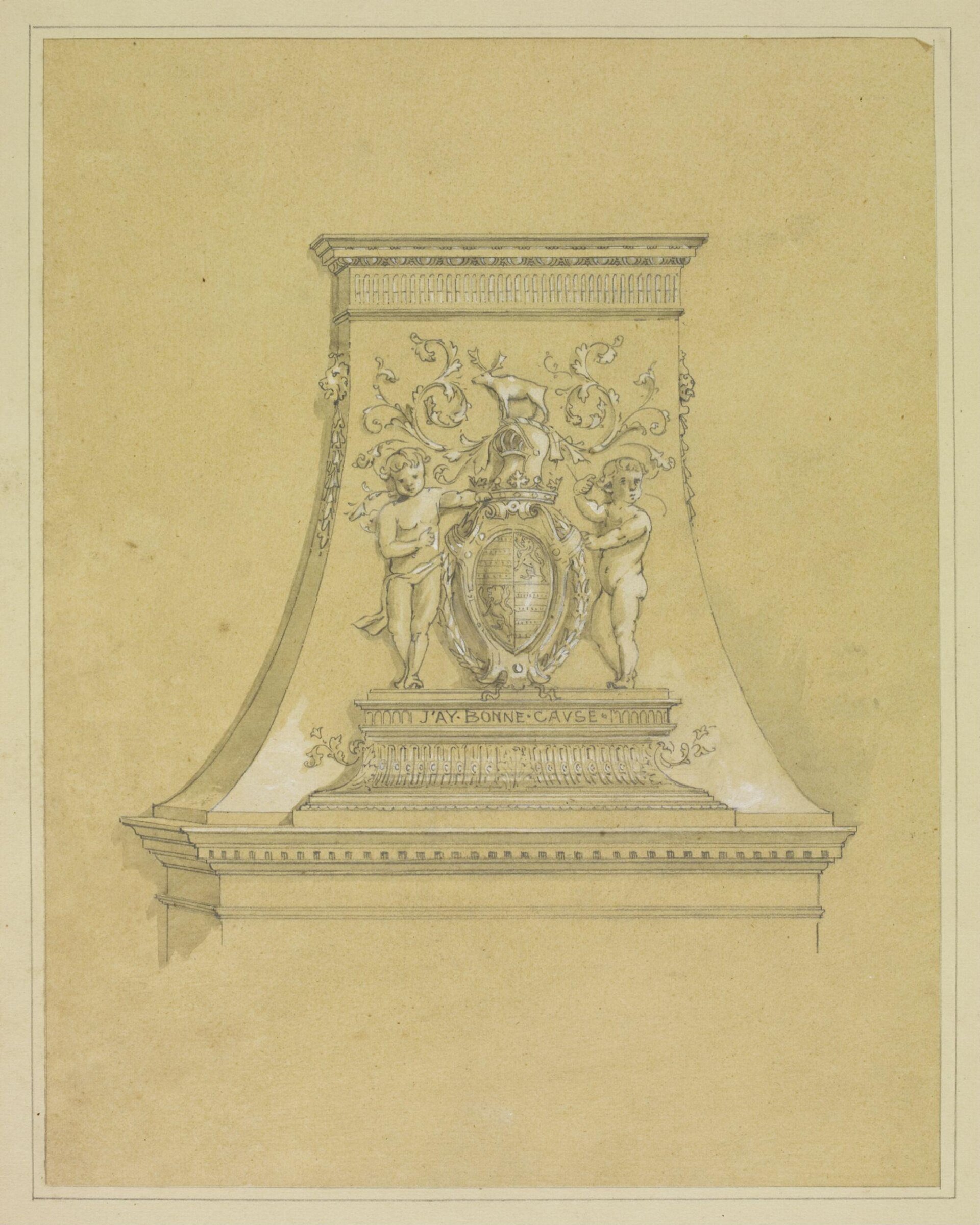 Drawing, John Gregory Crace, 1850-1880