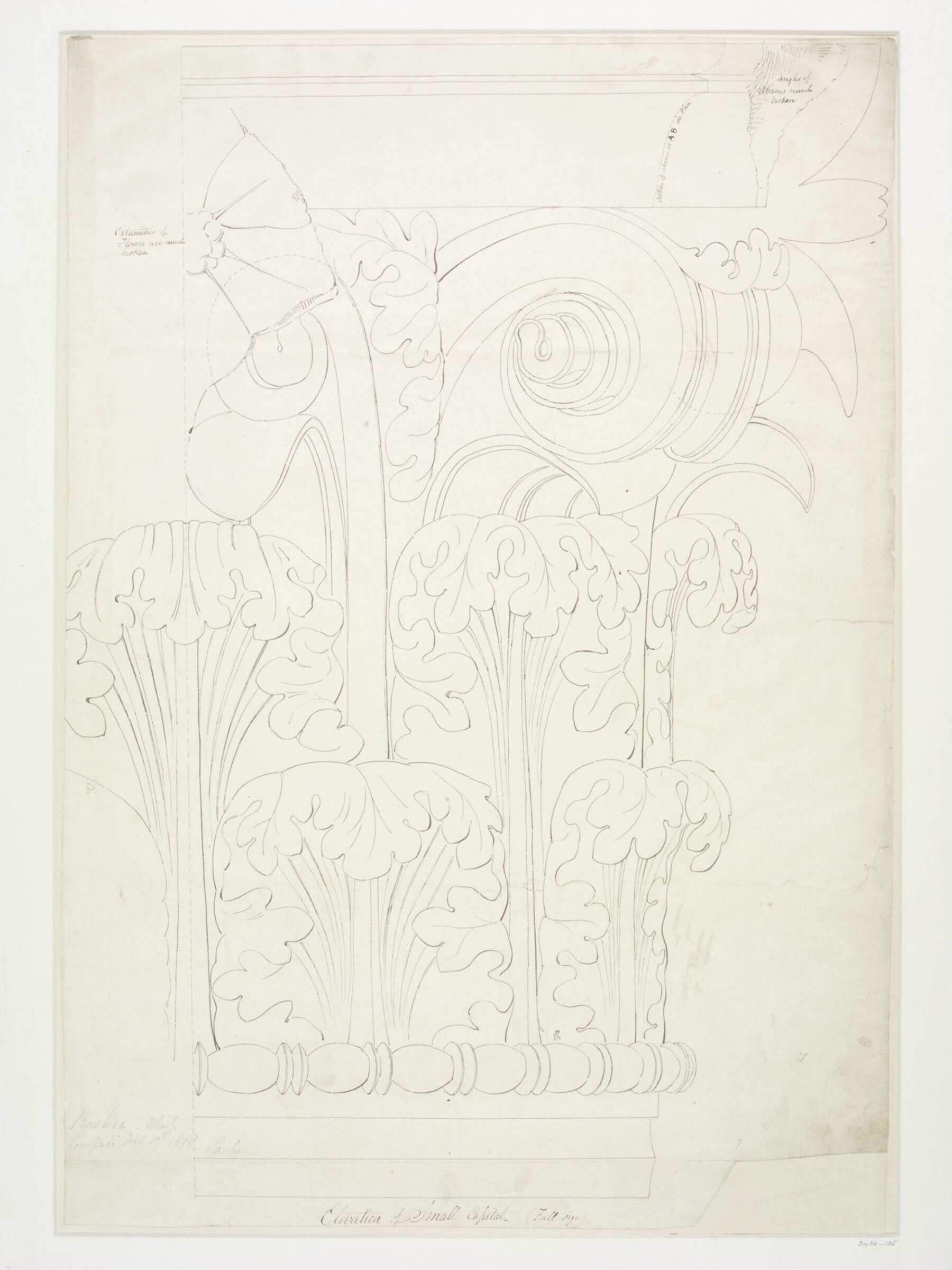 Drawing, Henry Parke, 1818