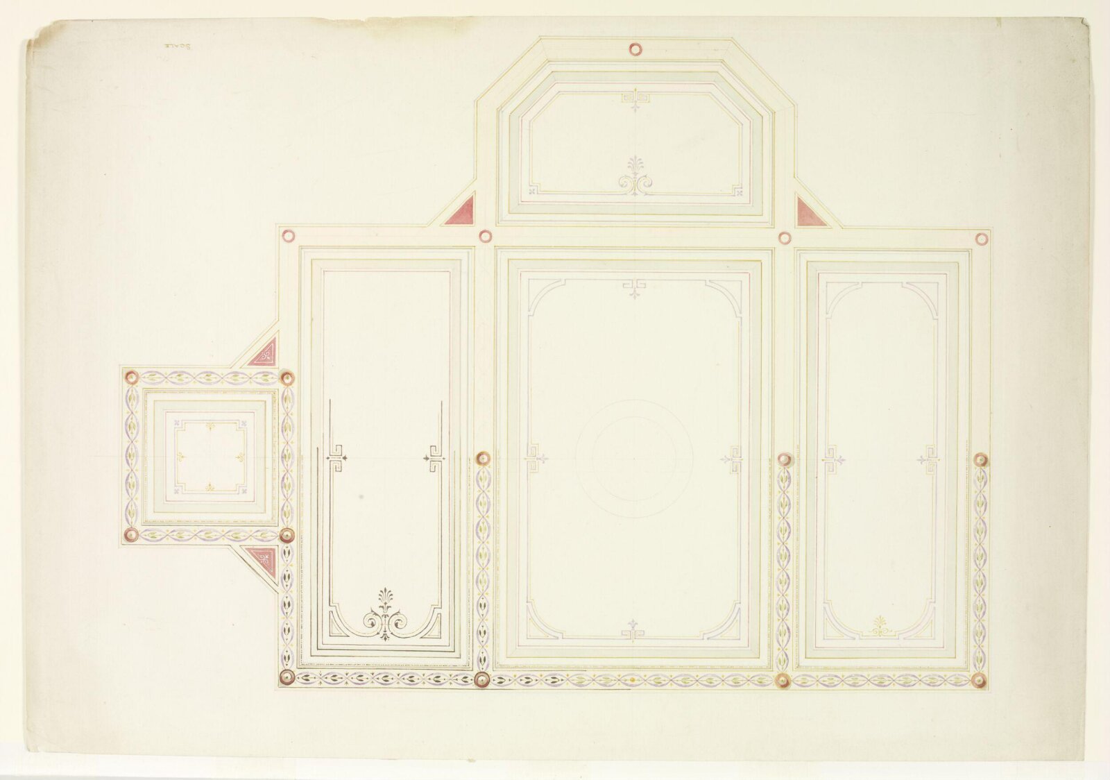 Drawing, John Gregory Crace, circa 1850