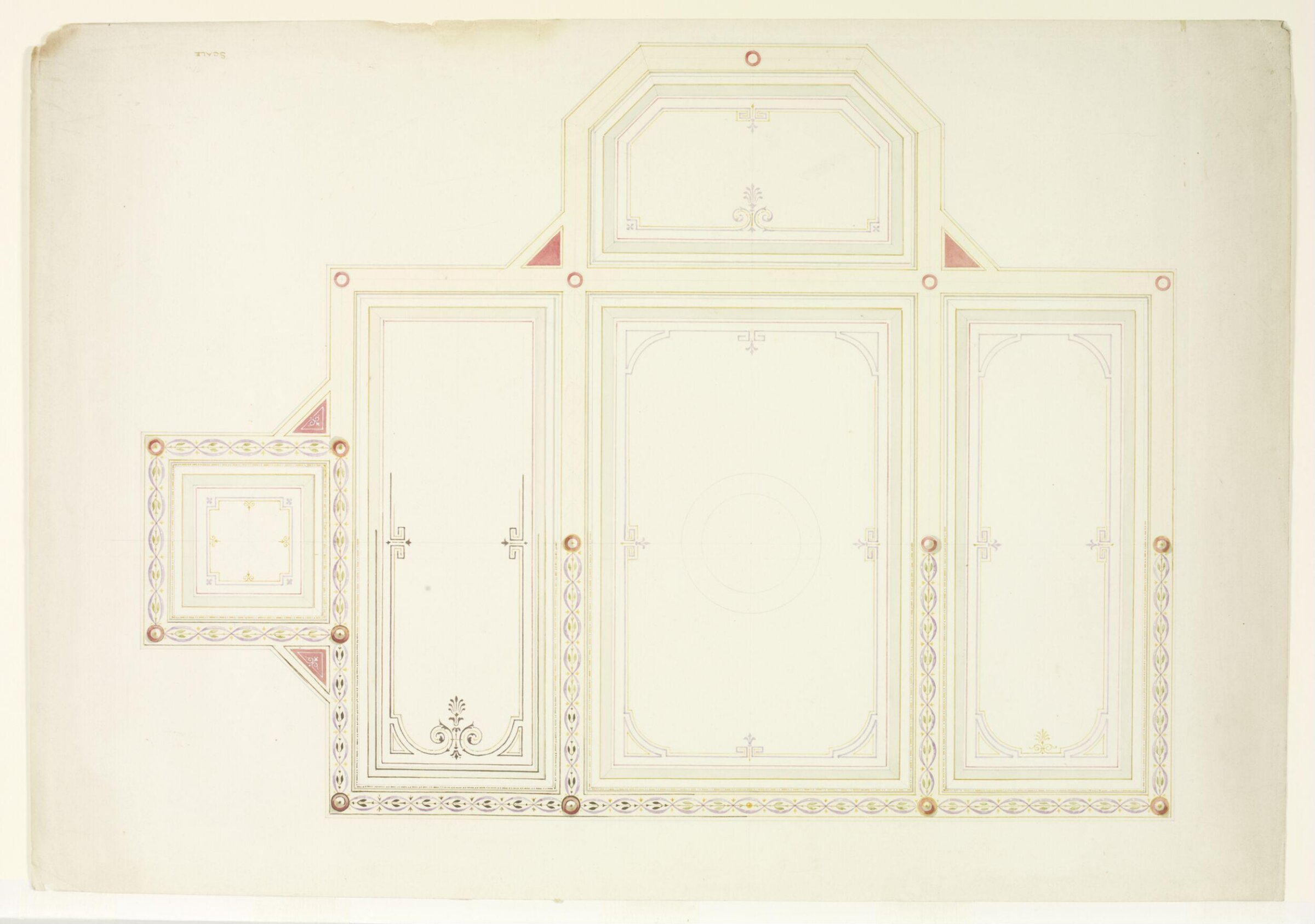Drawing, John Gregory Crace, circa 1850
