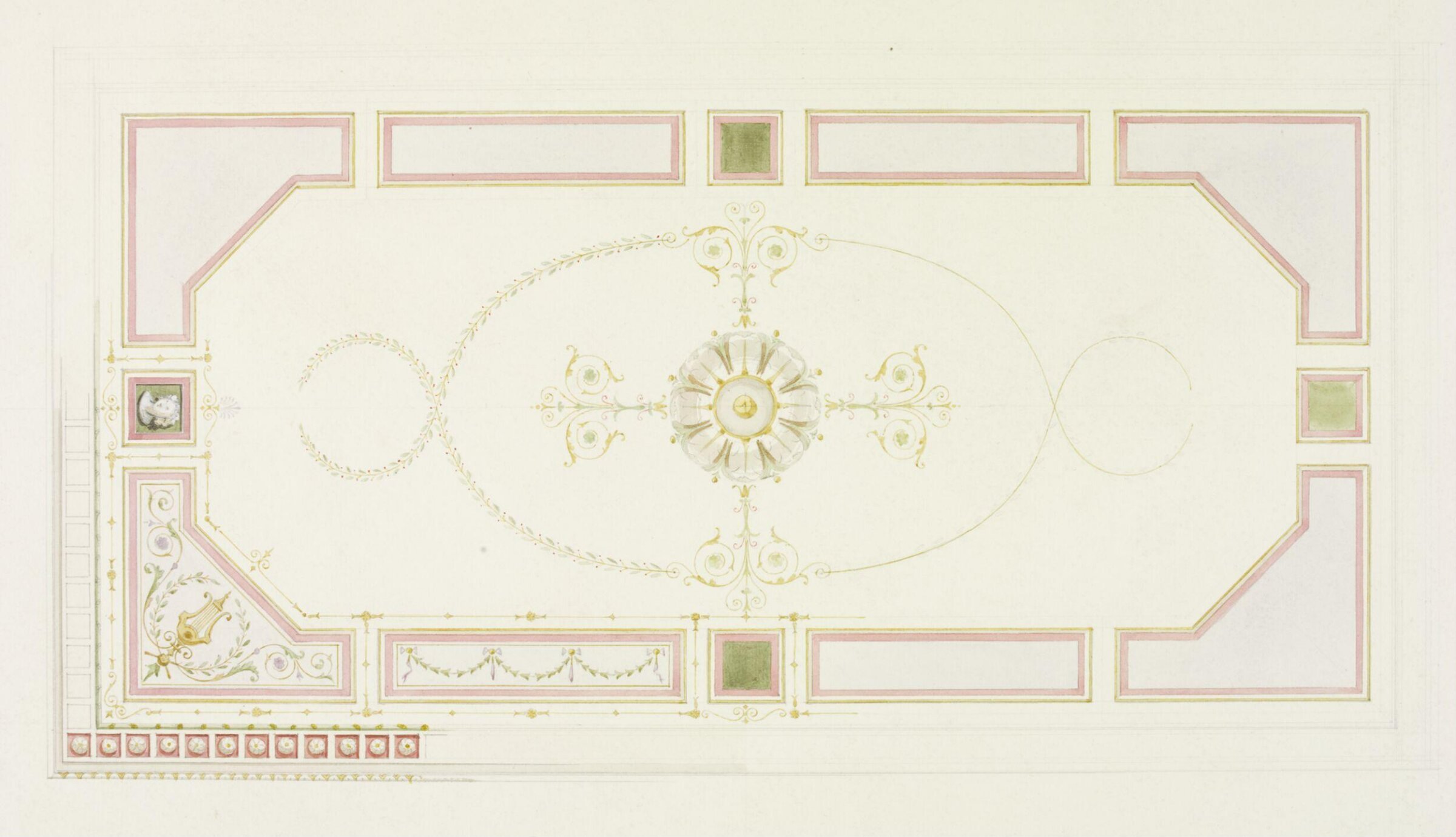 Drawing, John Gregory Crace, circa 1850