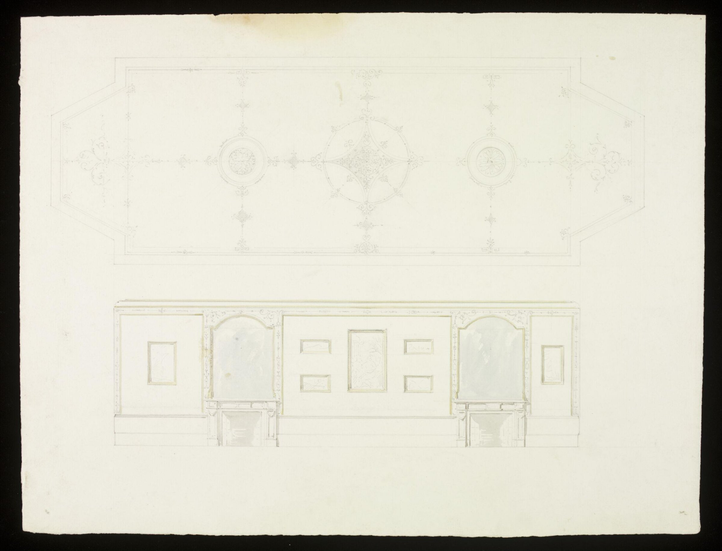 Drawing, John Gregory Crace, circa 1870