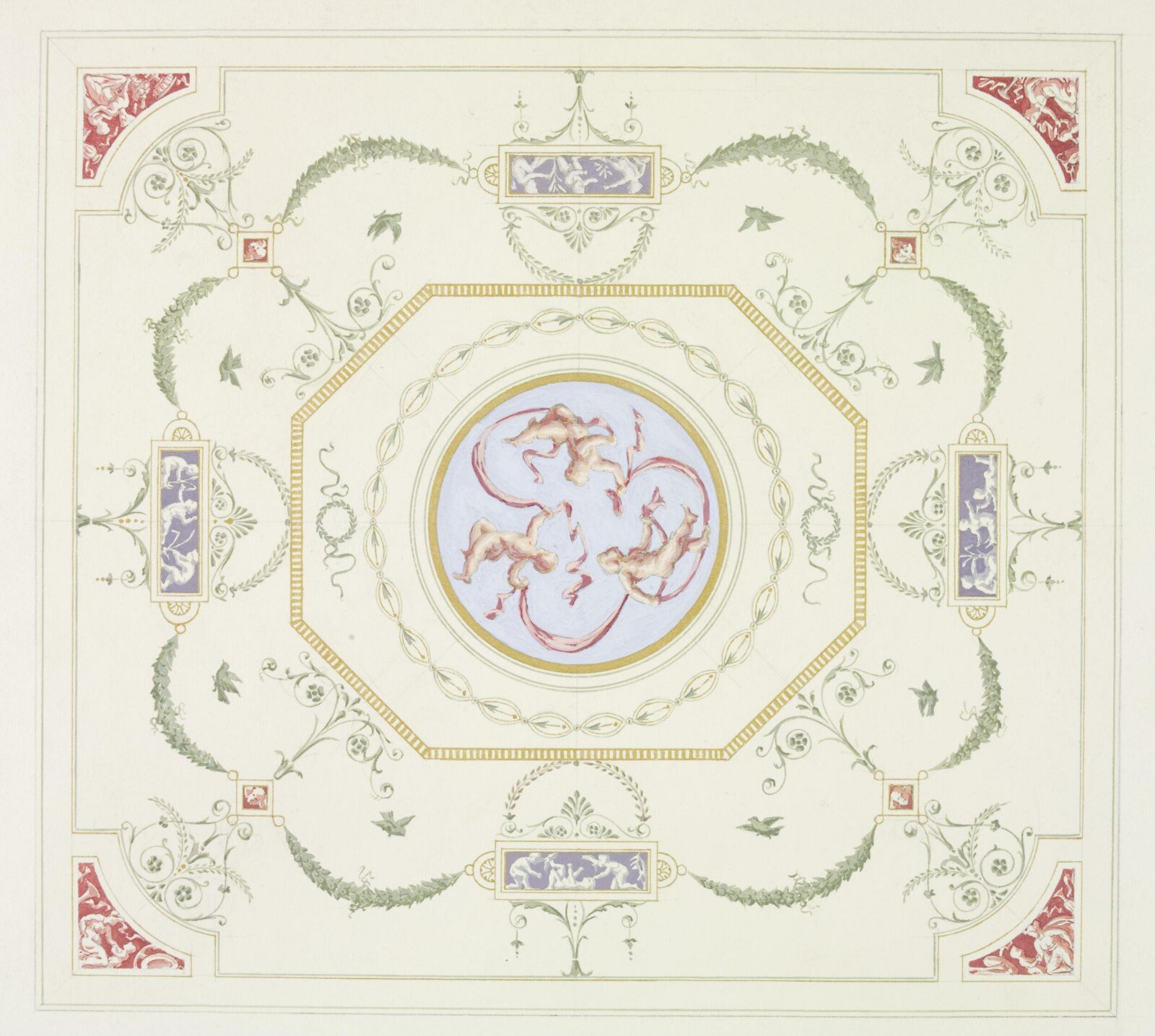 Drawing, John Gregory Crace, 1850-1880