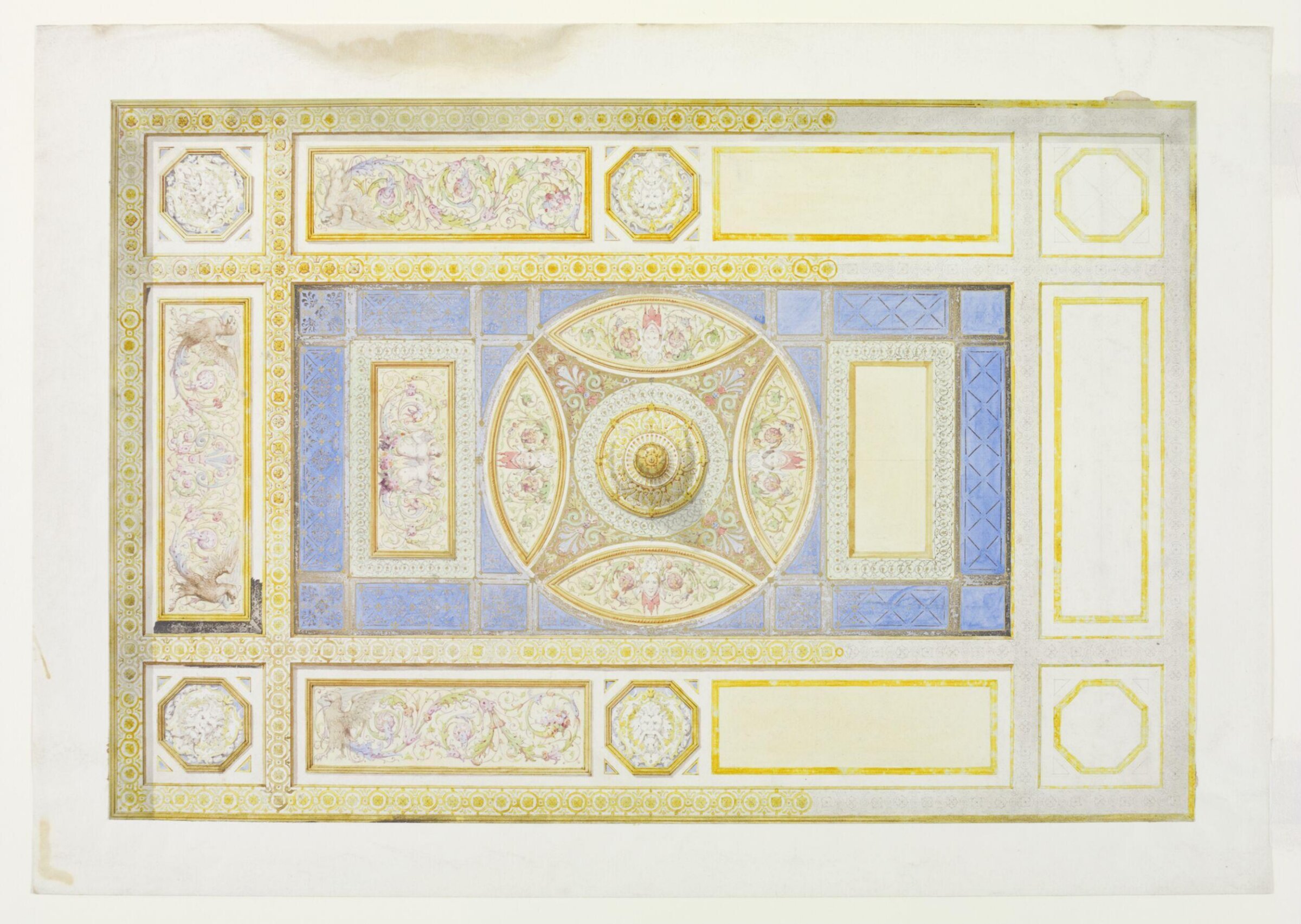 Drawing, John Gregory Crace, 1850-1880