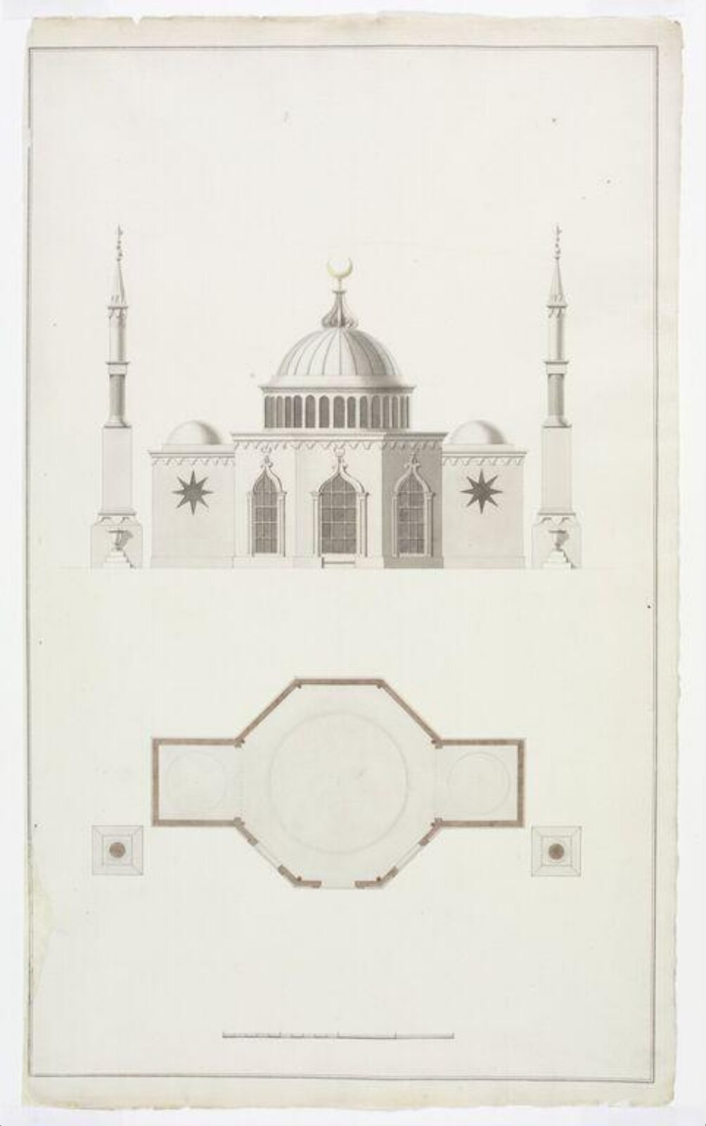 Drawing, Henry Keene, c. 1746-76