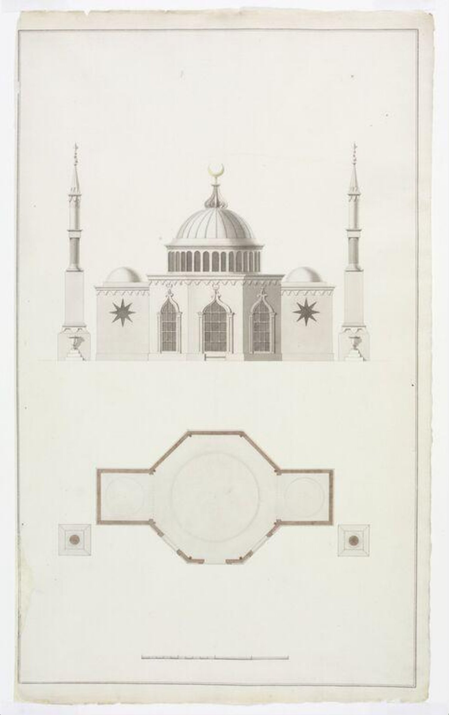 Drawing, Henry Keene, c. 1746-76