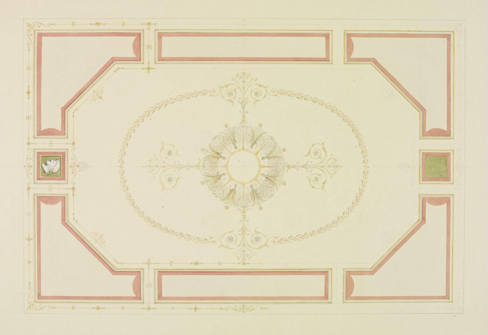 Drawing, John Gregory Crace, circa 1850