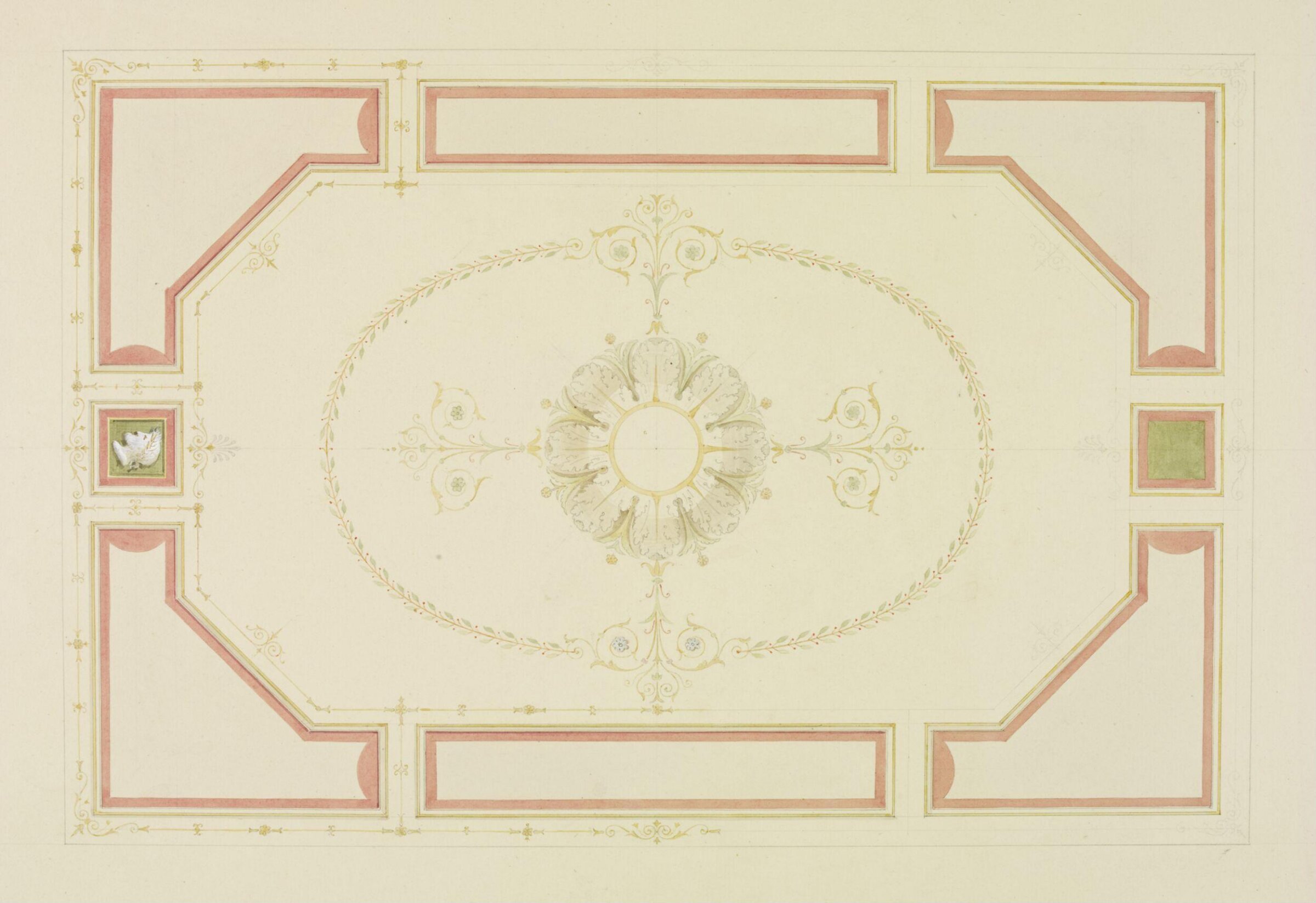 Drawing, John Gregory Crace, circa 1850