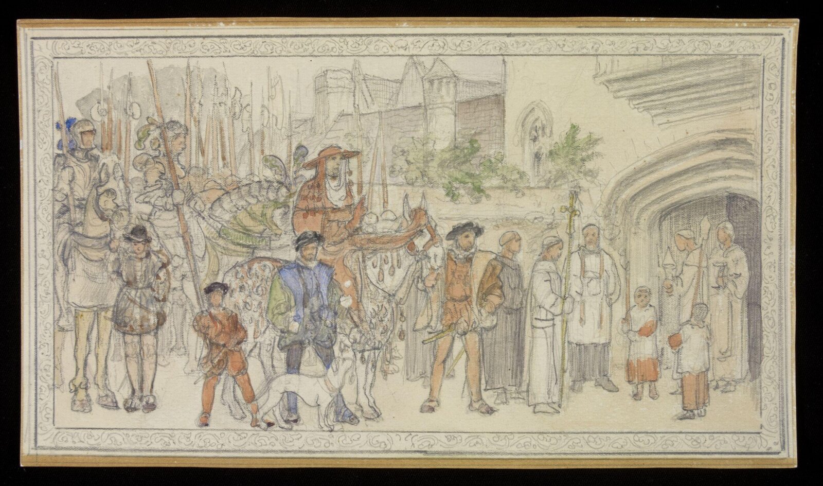 Watercolour drawing, Pollen, c. late 19th century