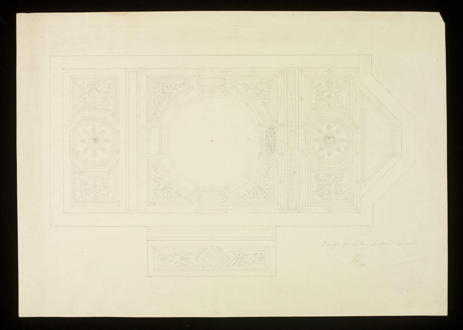 Drawing, John Gregory Crace, 1850-1880