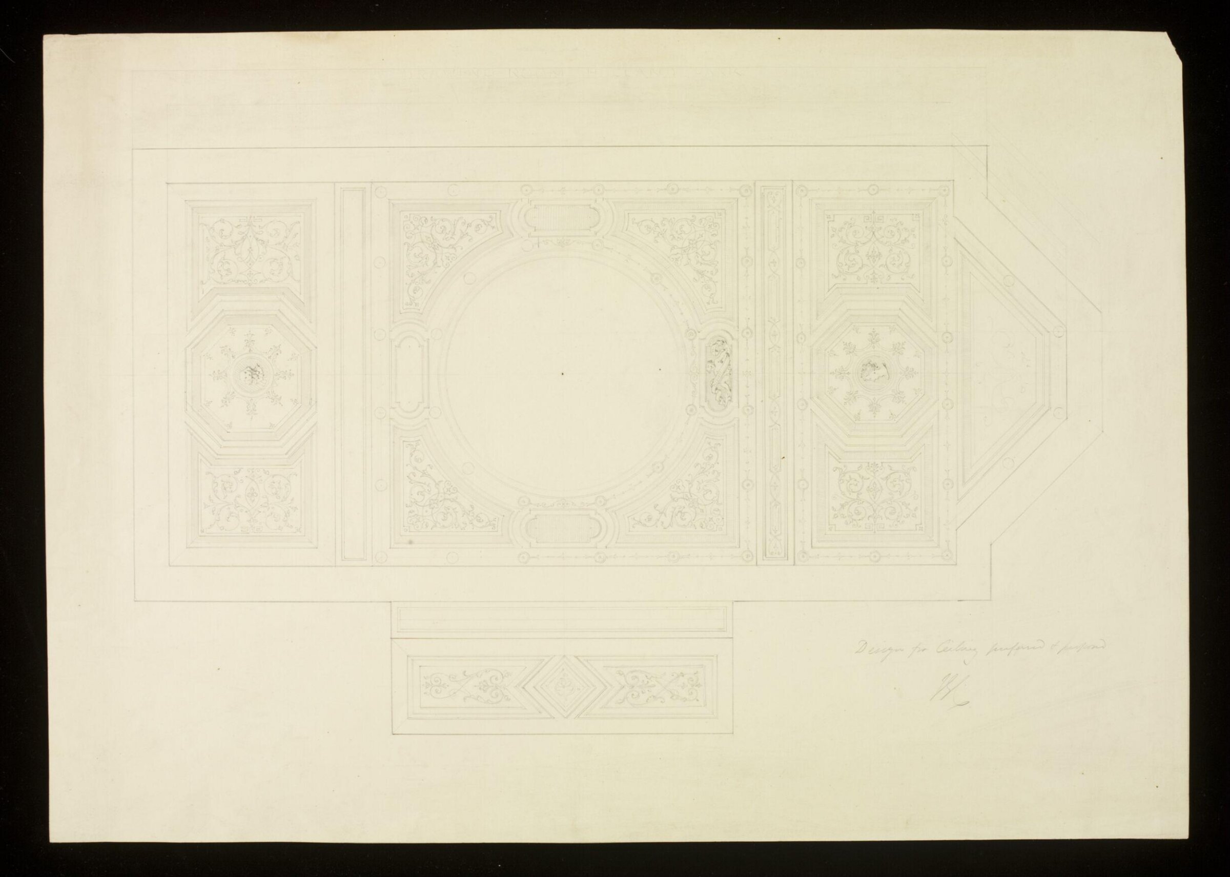 Drawing, John Gregory Crace, 1850-1880