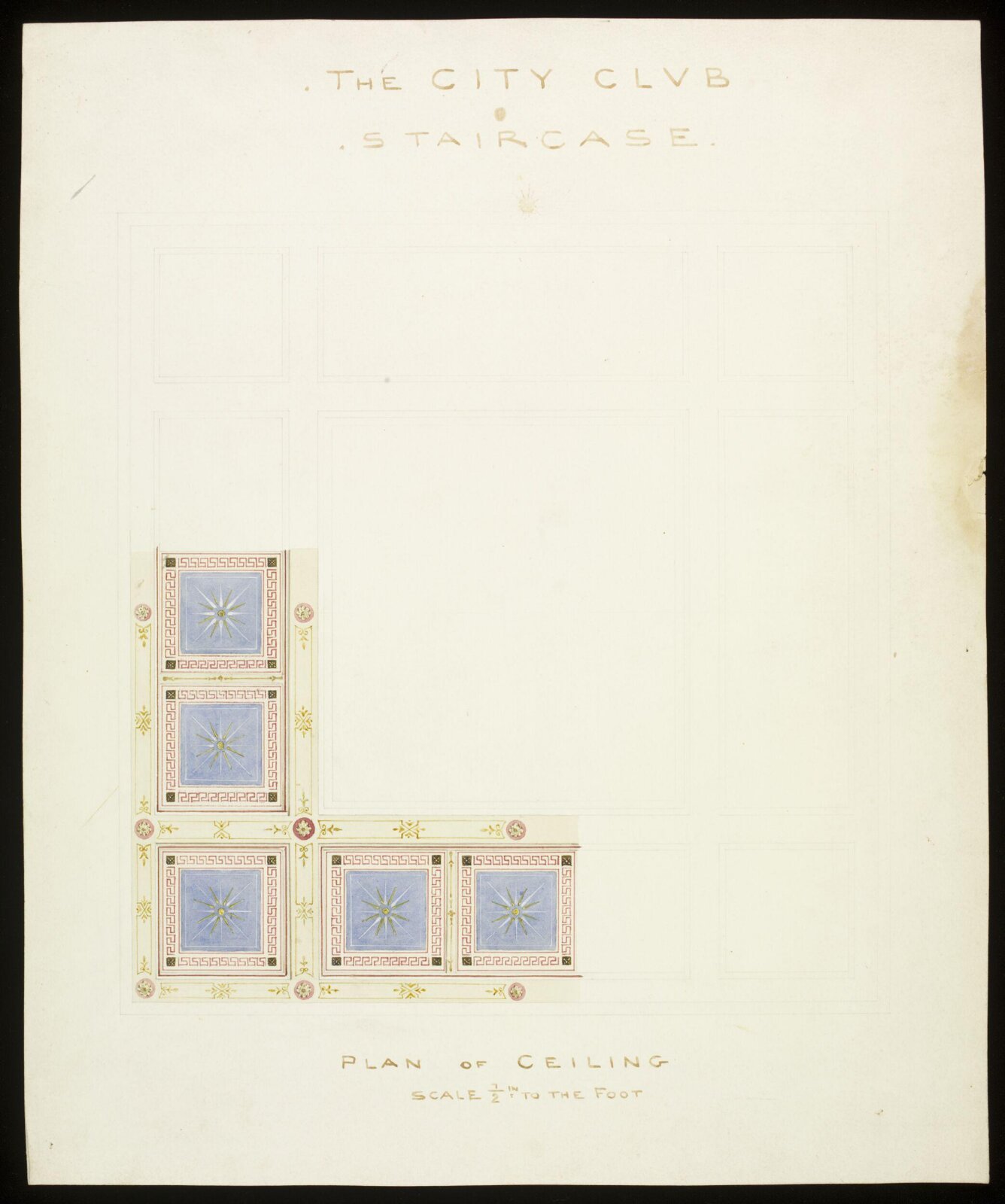 Drawing, John Gregory Crace, 1870-1880