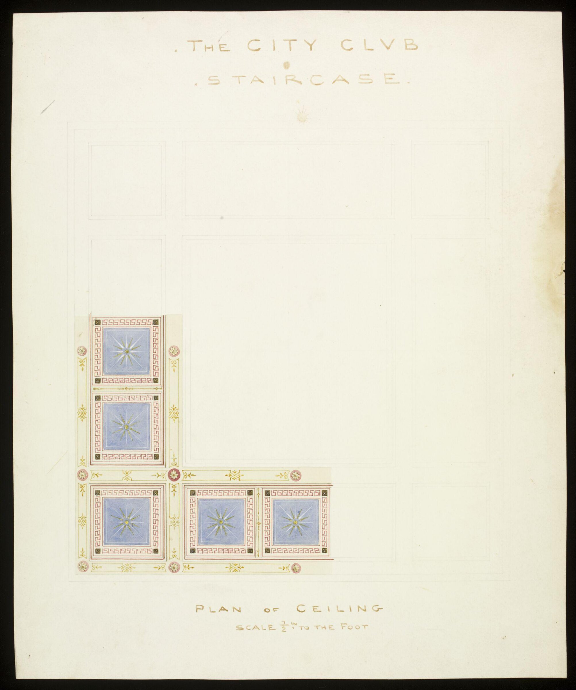 Drawing, John Gregory Crace, 1870-1880